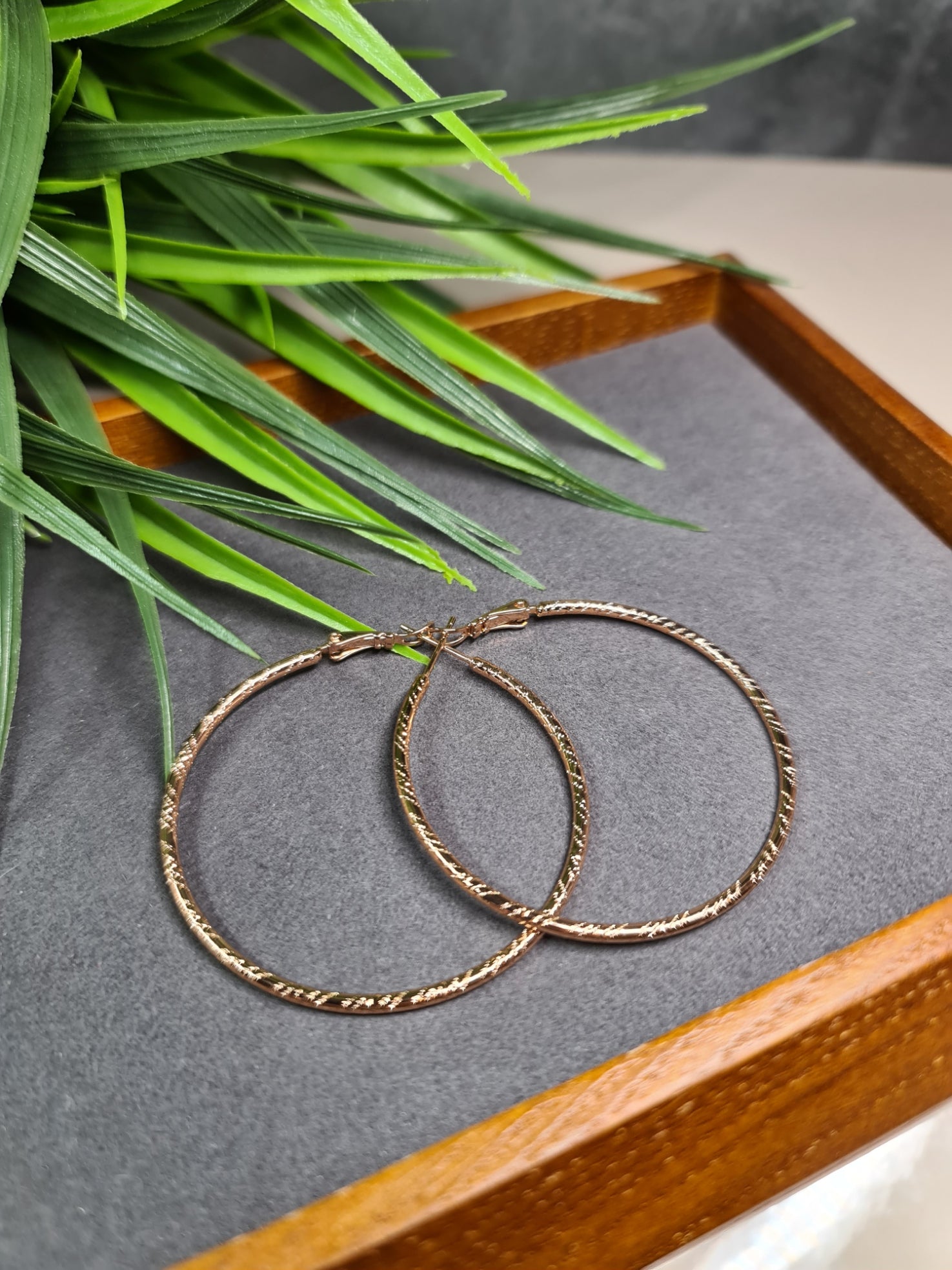 Hoop earrings 5cm image 0