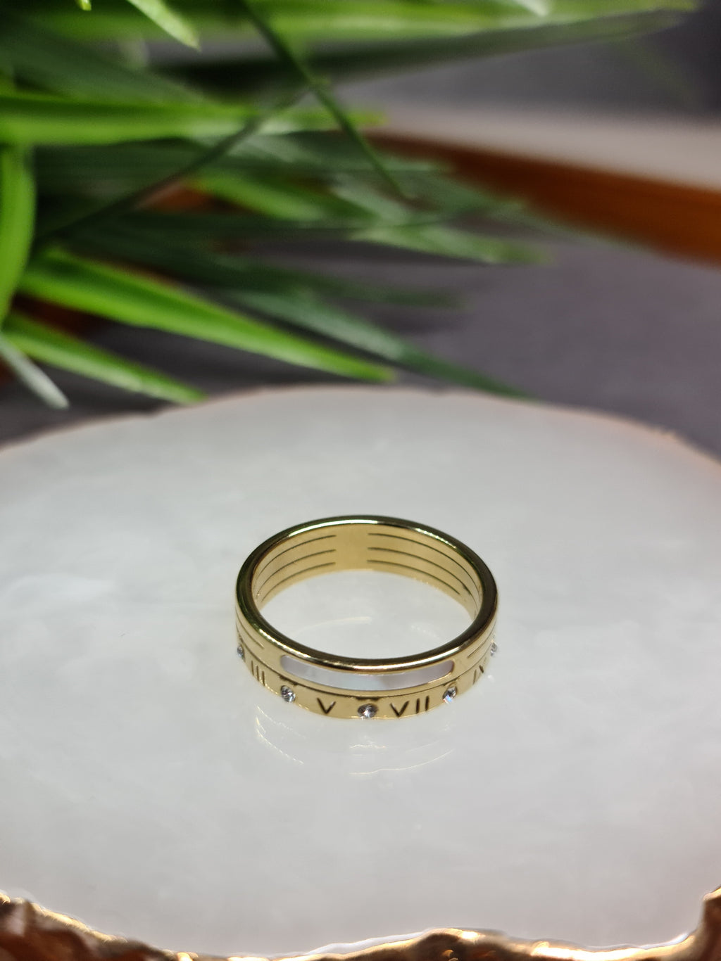 Roman numbers ring image 1