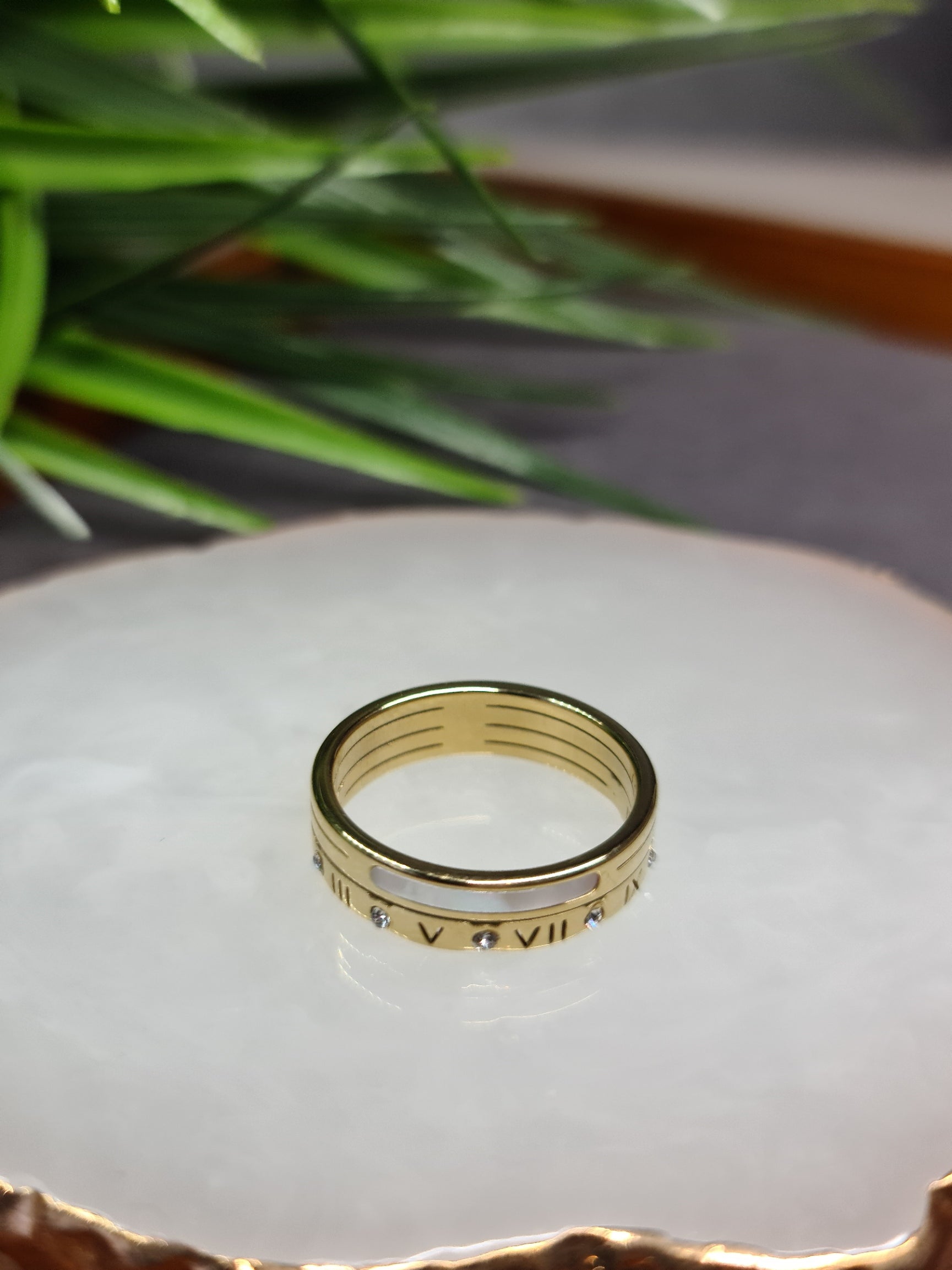 Roman numbers ring image 1