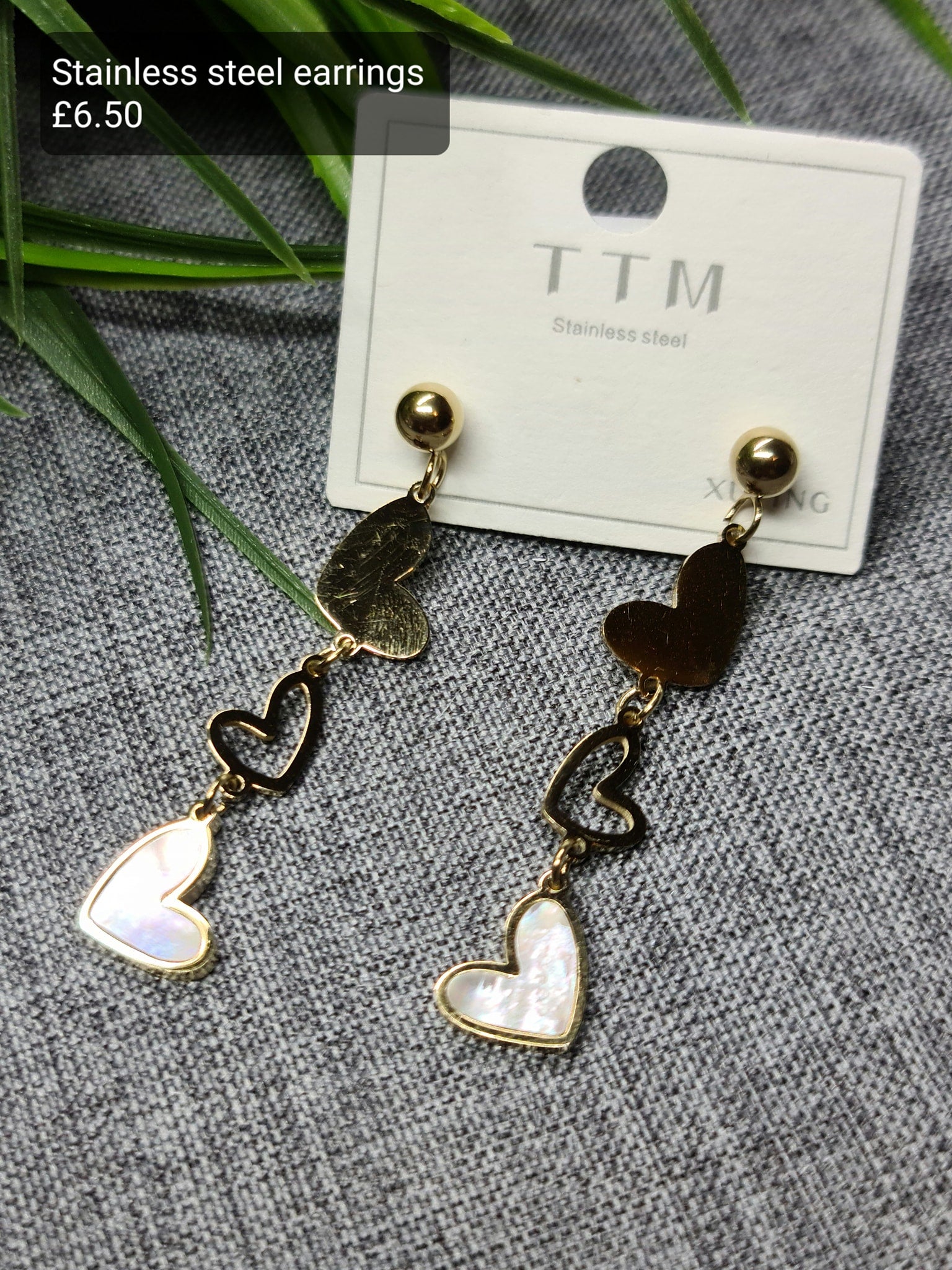 Hearts earrings image 0