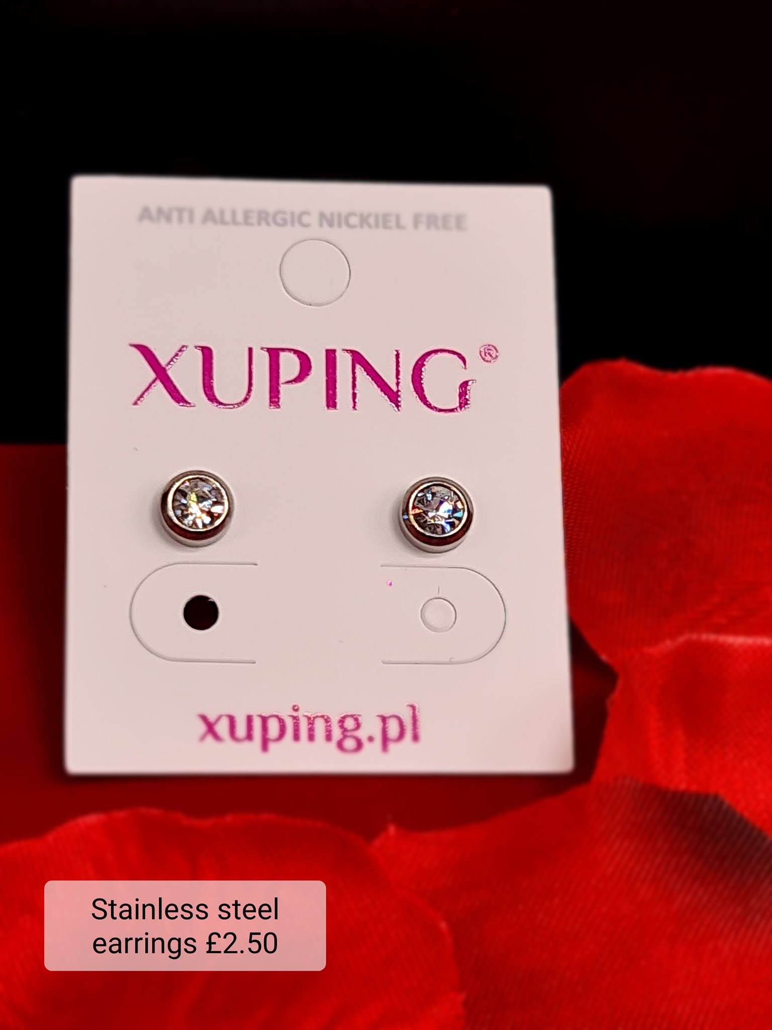 Cubic zirconia earrings image 0