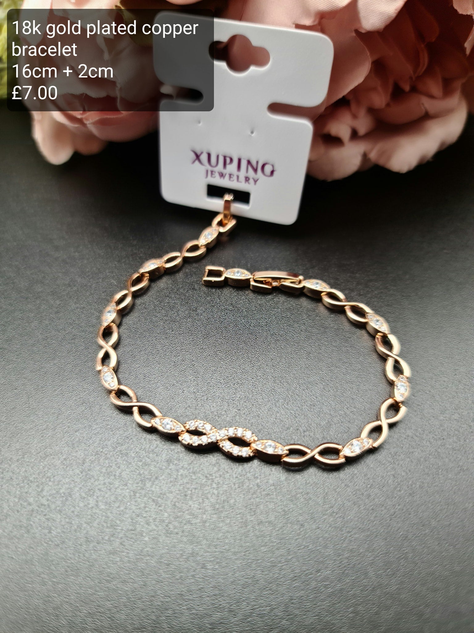 Infinity sign bracelet image 0
