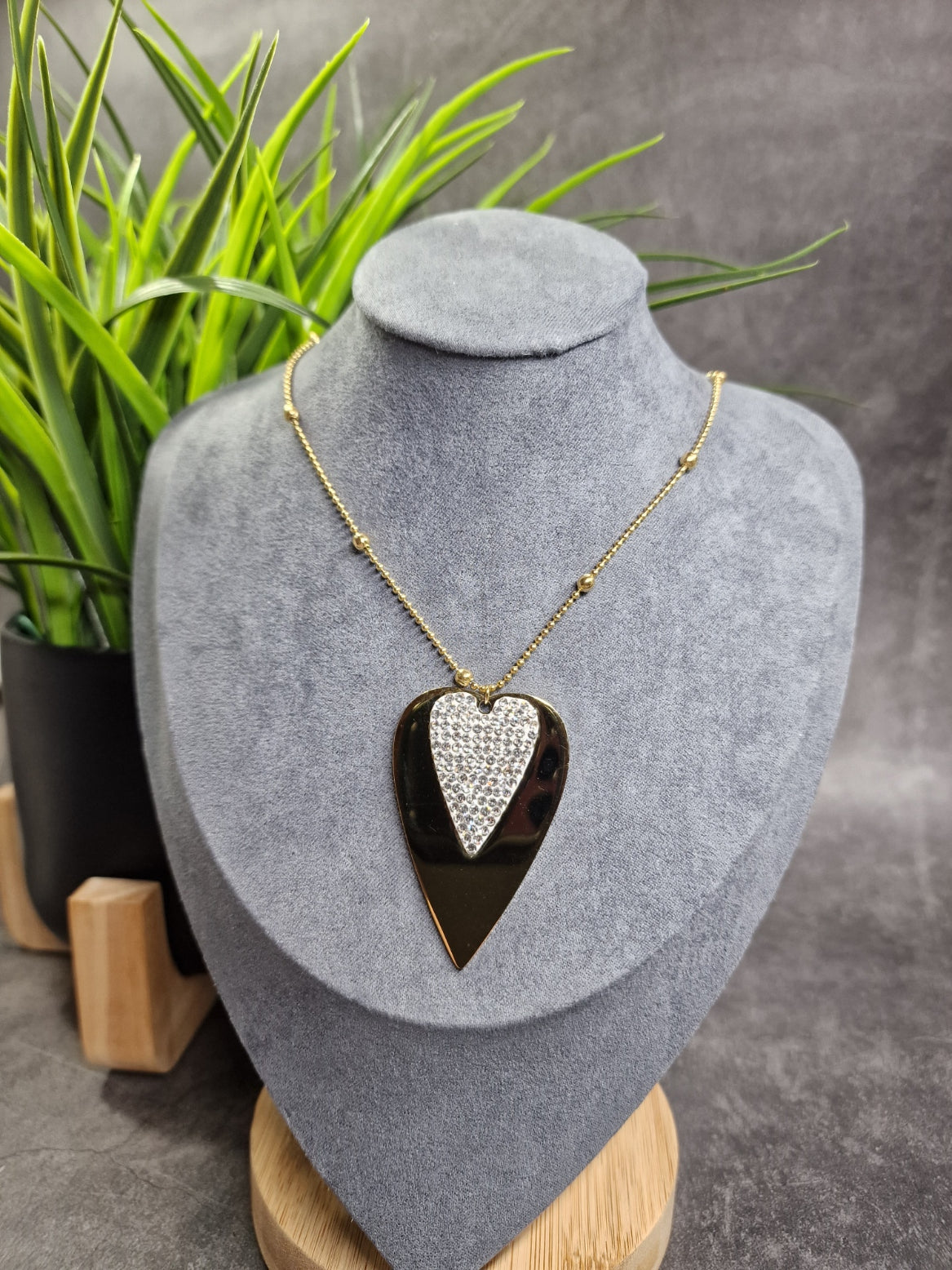 Big heart necklace image 0