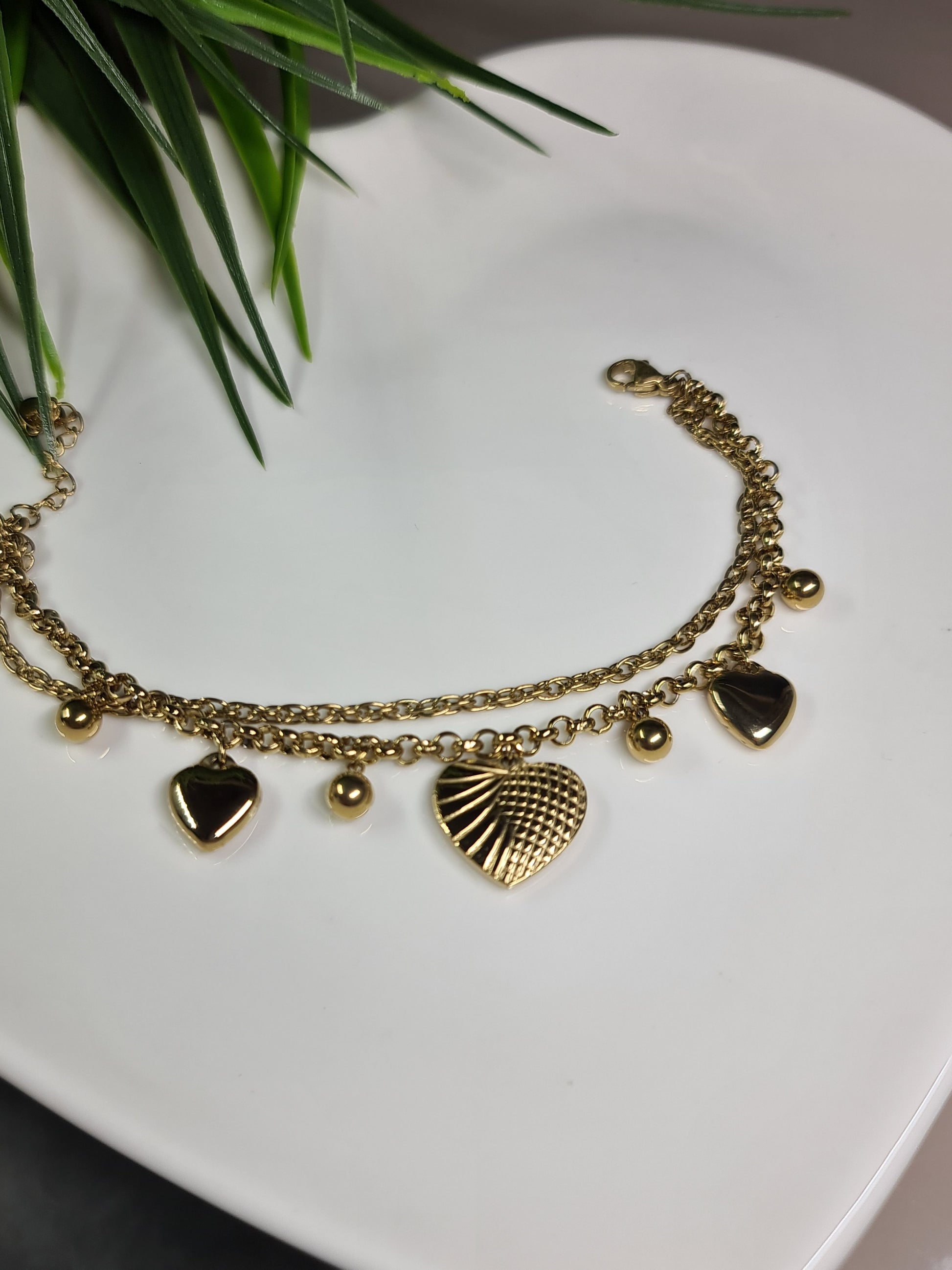 Hearts, double bracelet image 0