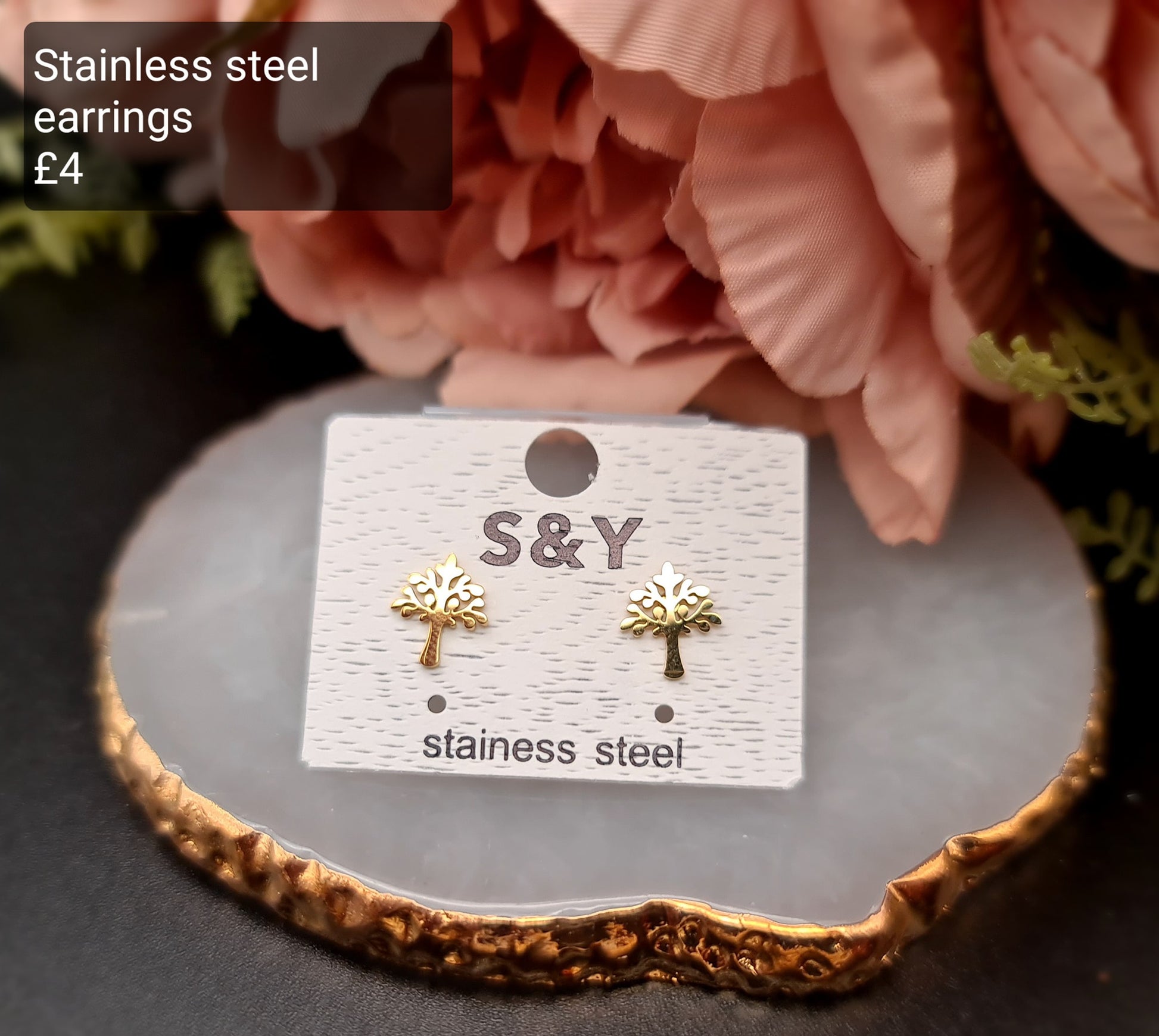 Tree earrings image 0