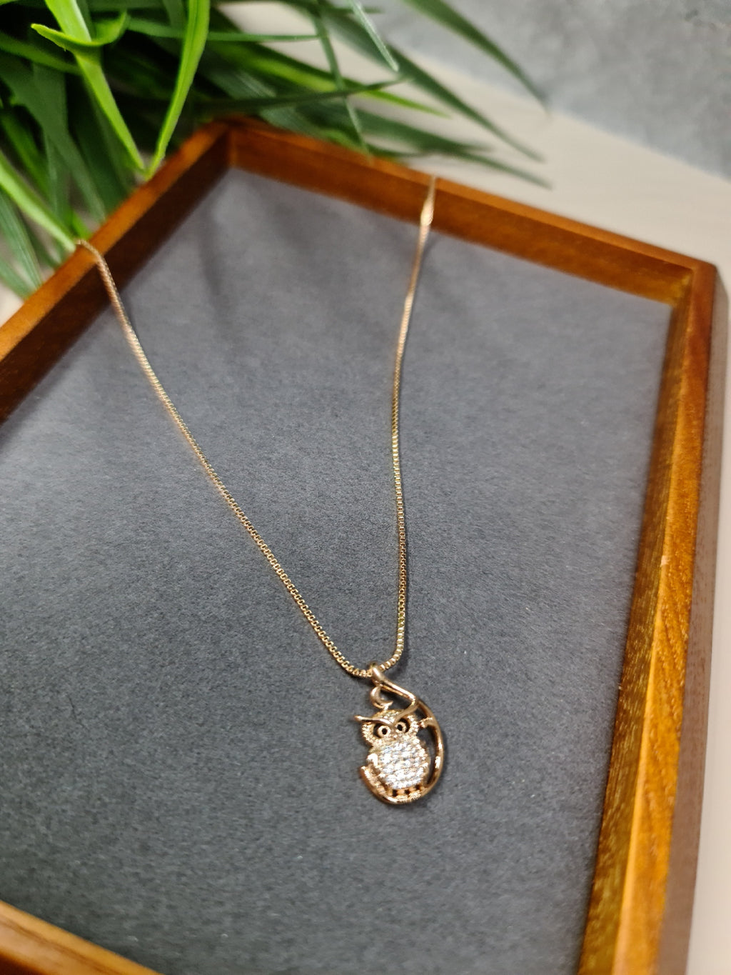 Owl necklace image 1