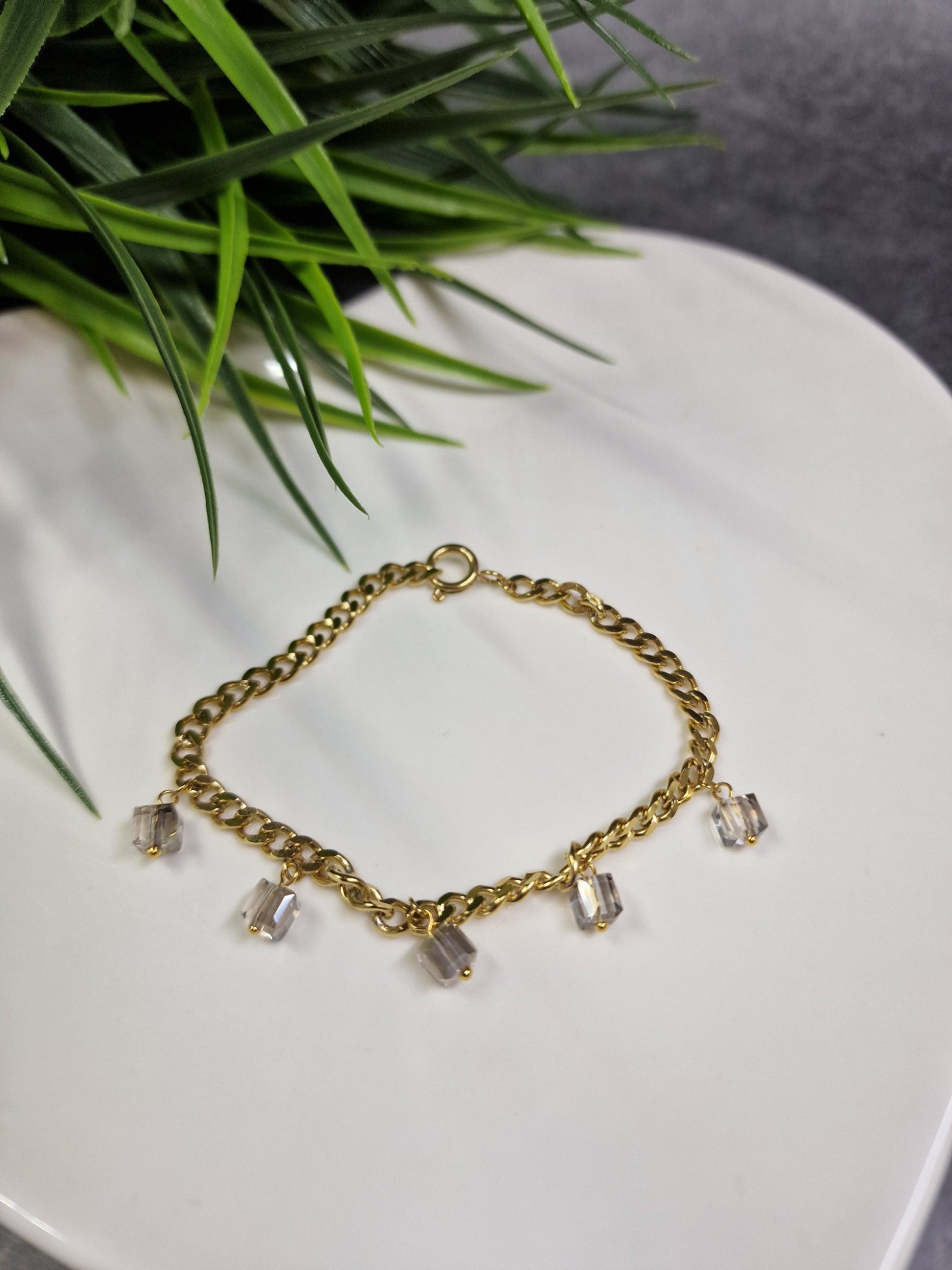 Clear cubes bracelet image 0