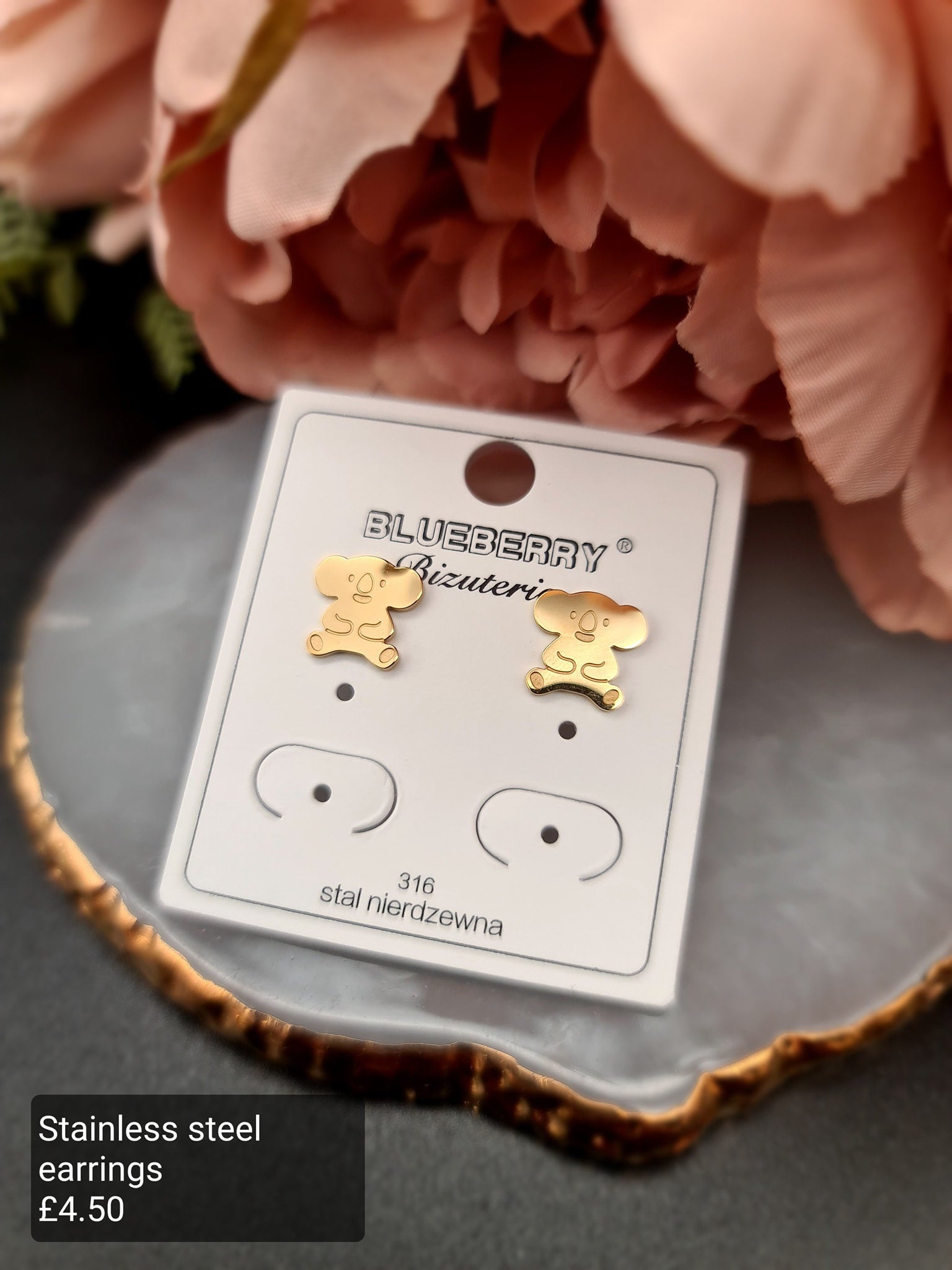 Koala earrings image 0