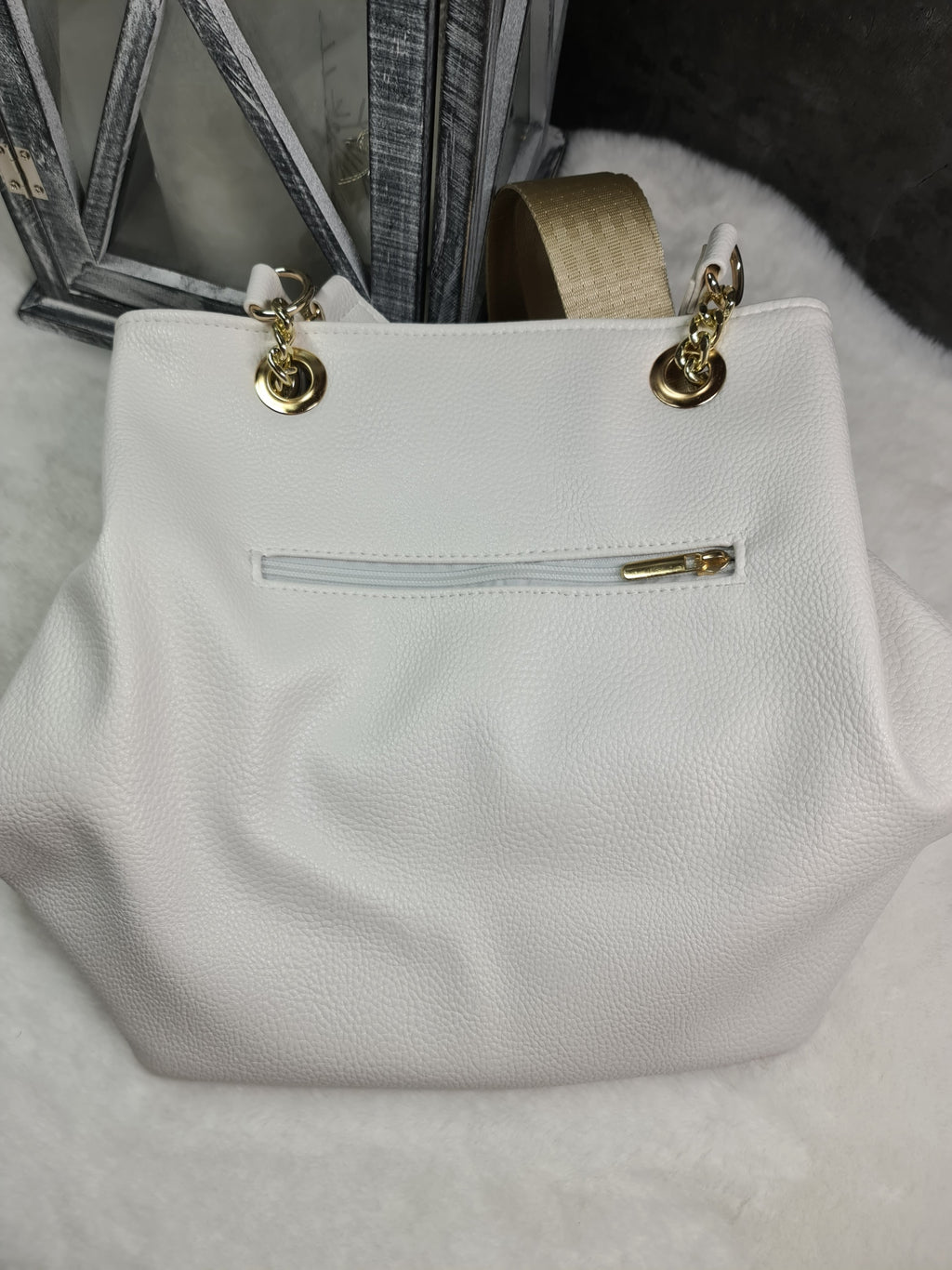 Vittoria Lucca white handbag image 1