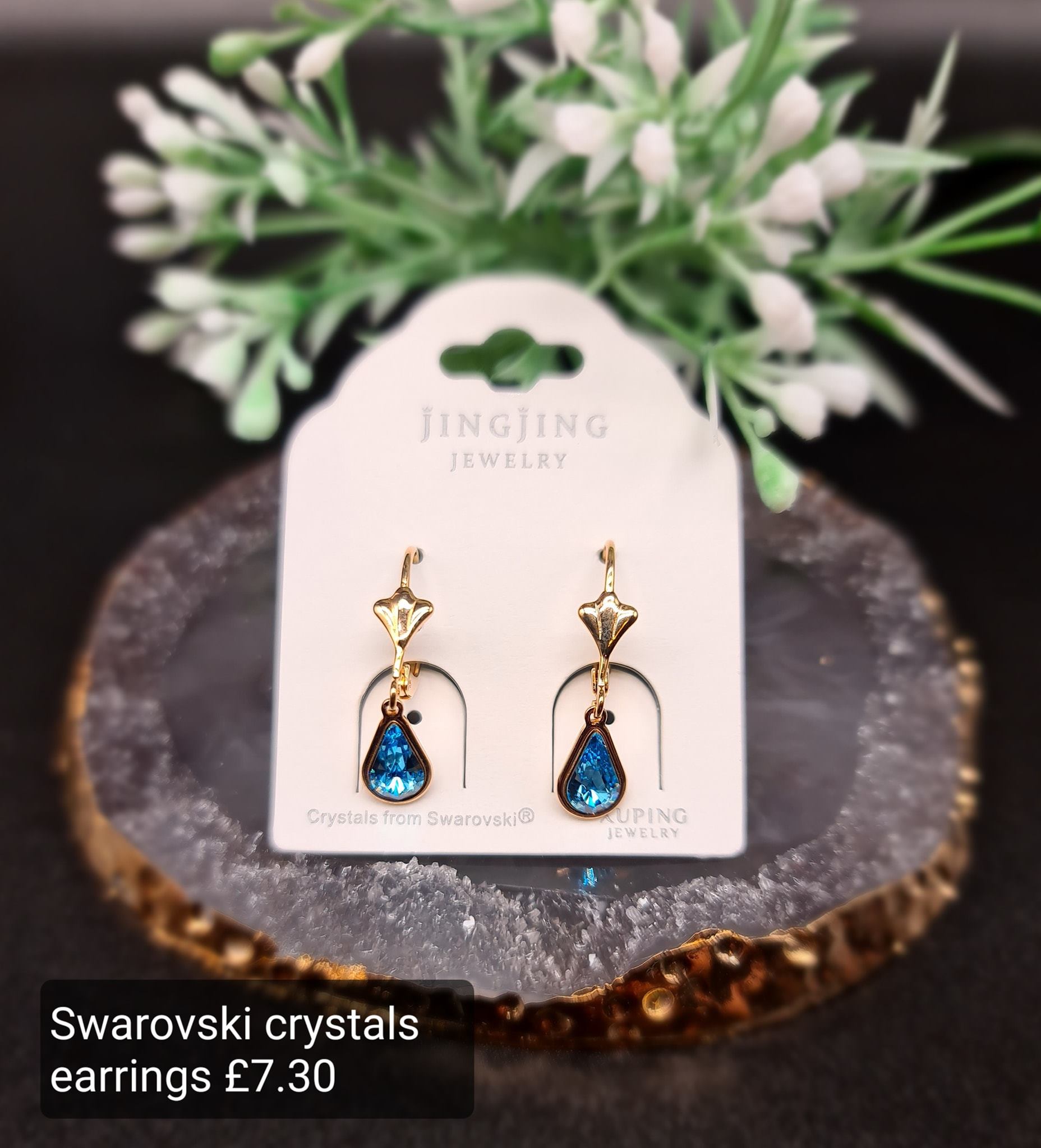 Swarovski crystals earrings image 0