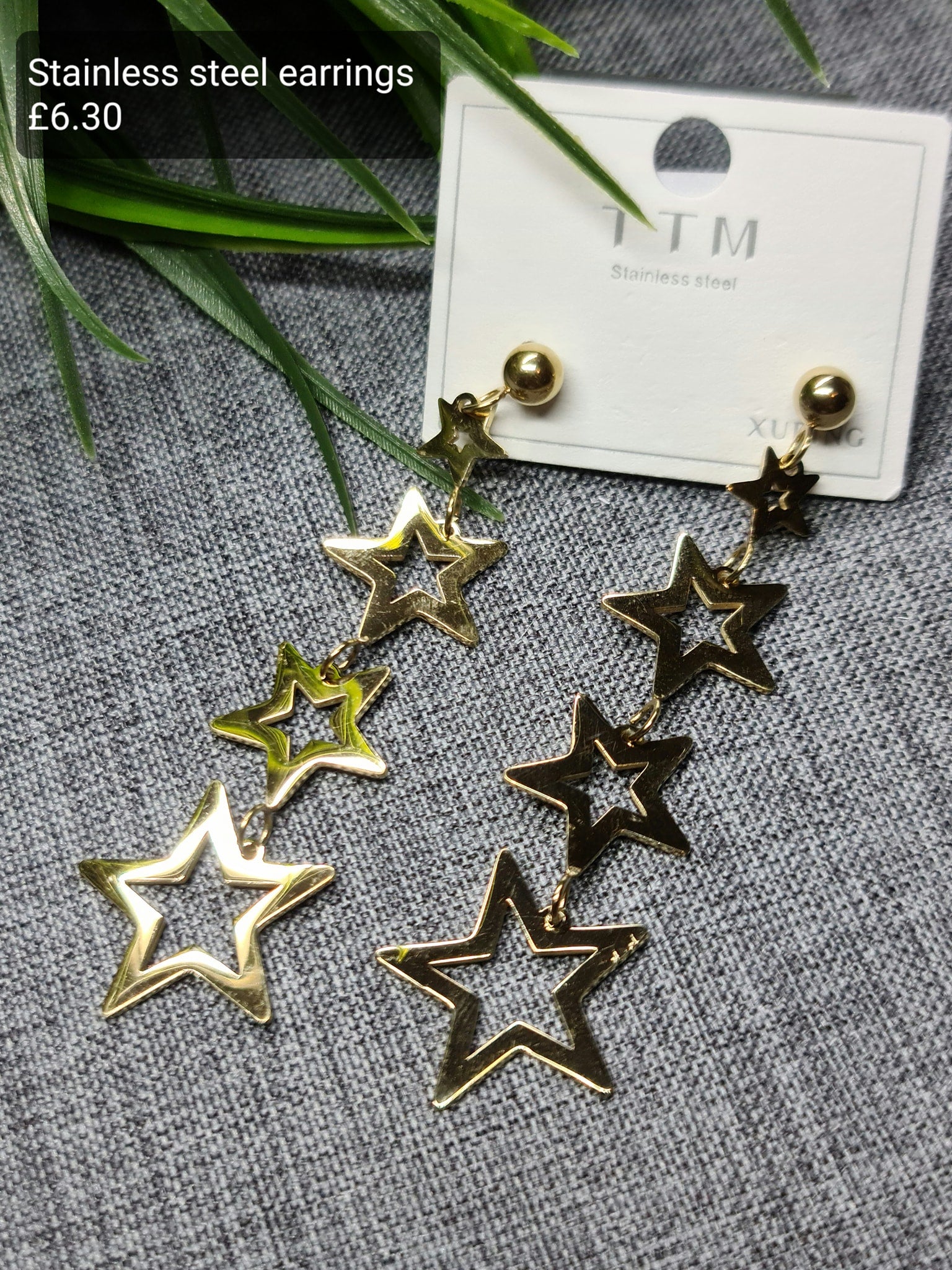 Stars earrings image 0