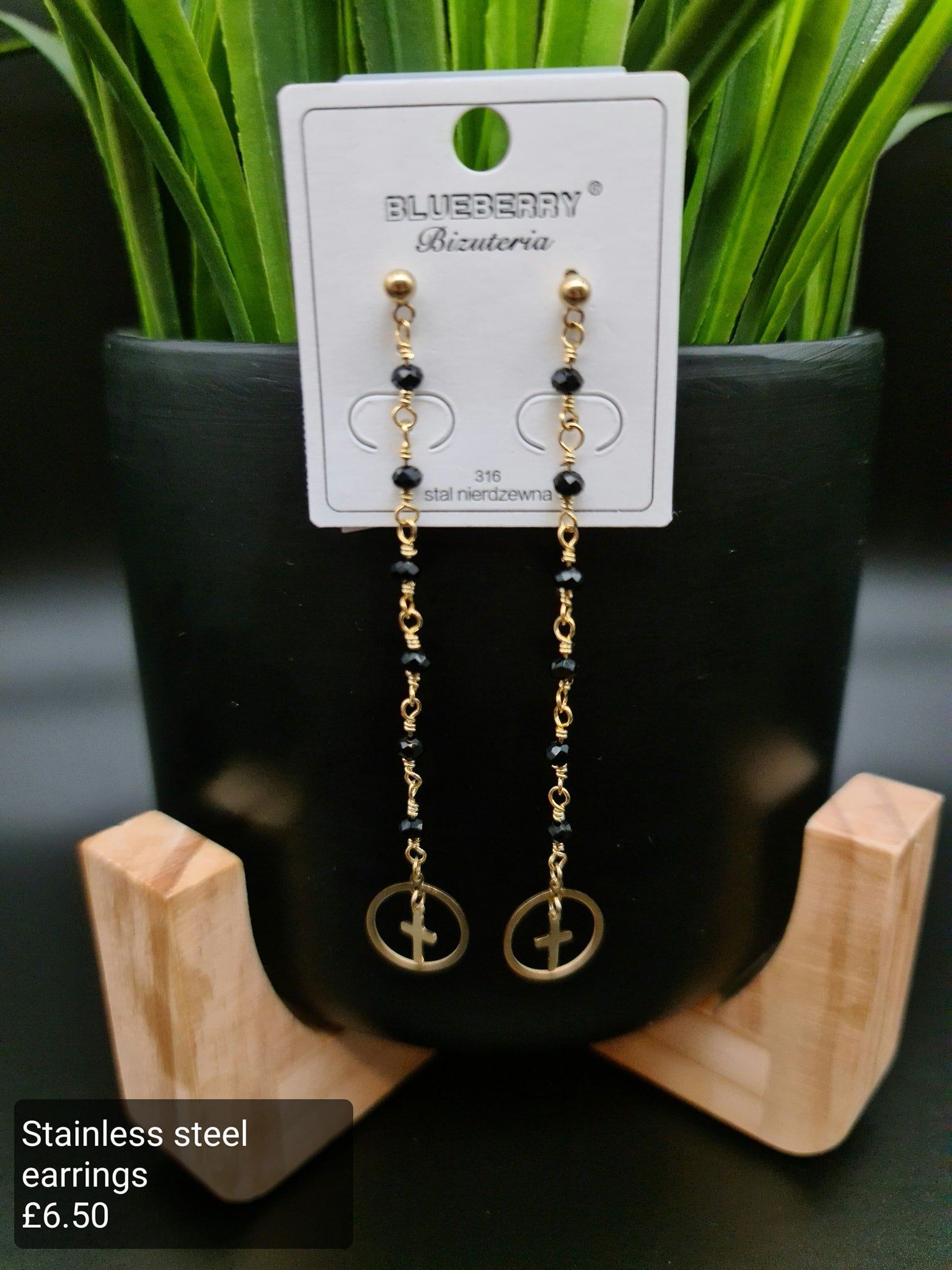 Cross earrings image 0