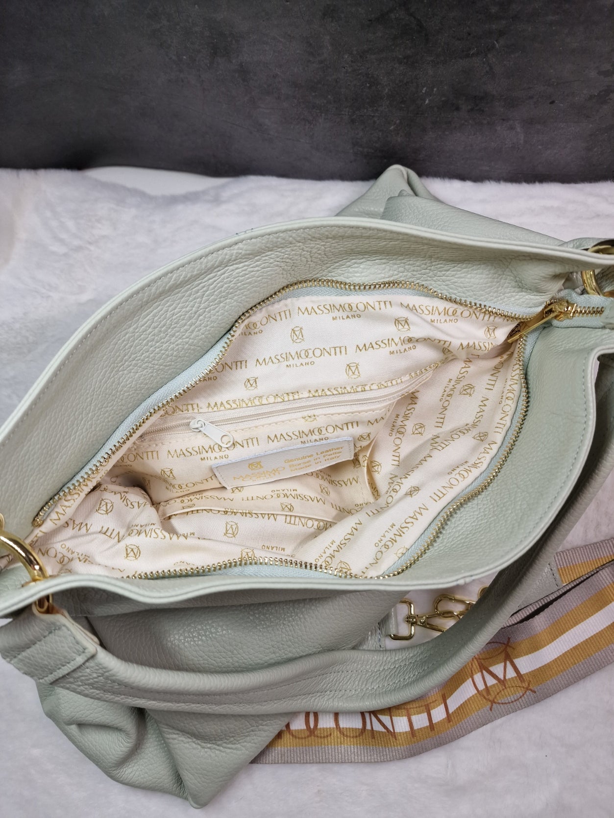 Massimo Contti genuine leather handbag image 2