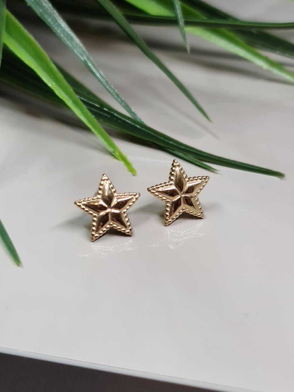 Christmas collection, star earrings image 0