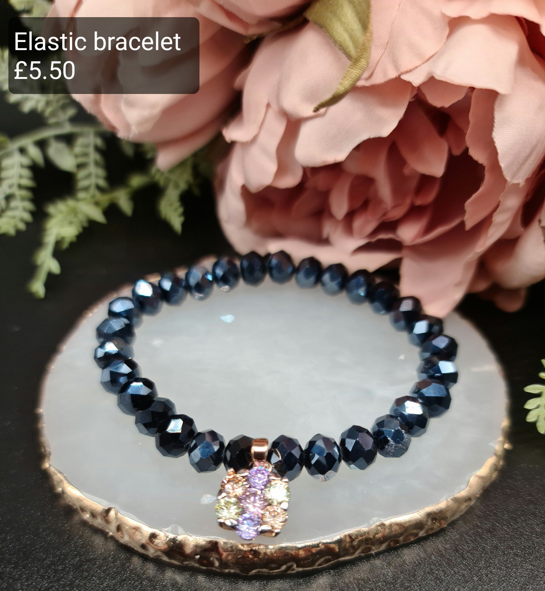 Zirconia, elastic bracelet image 0