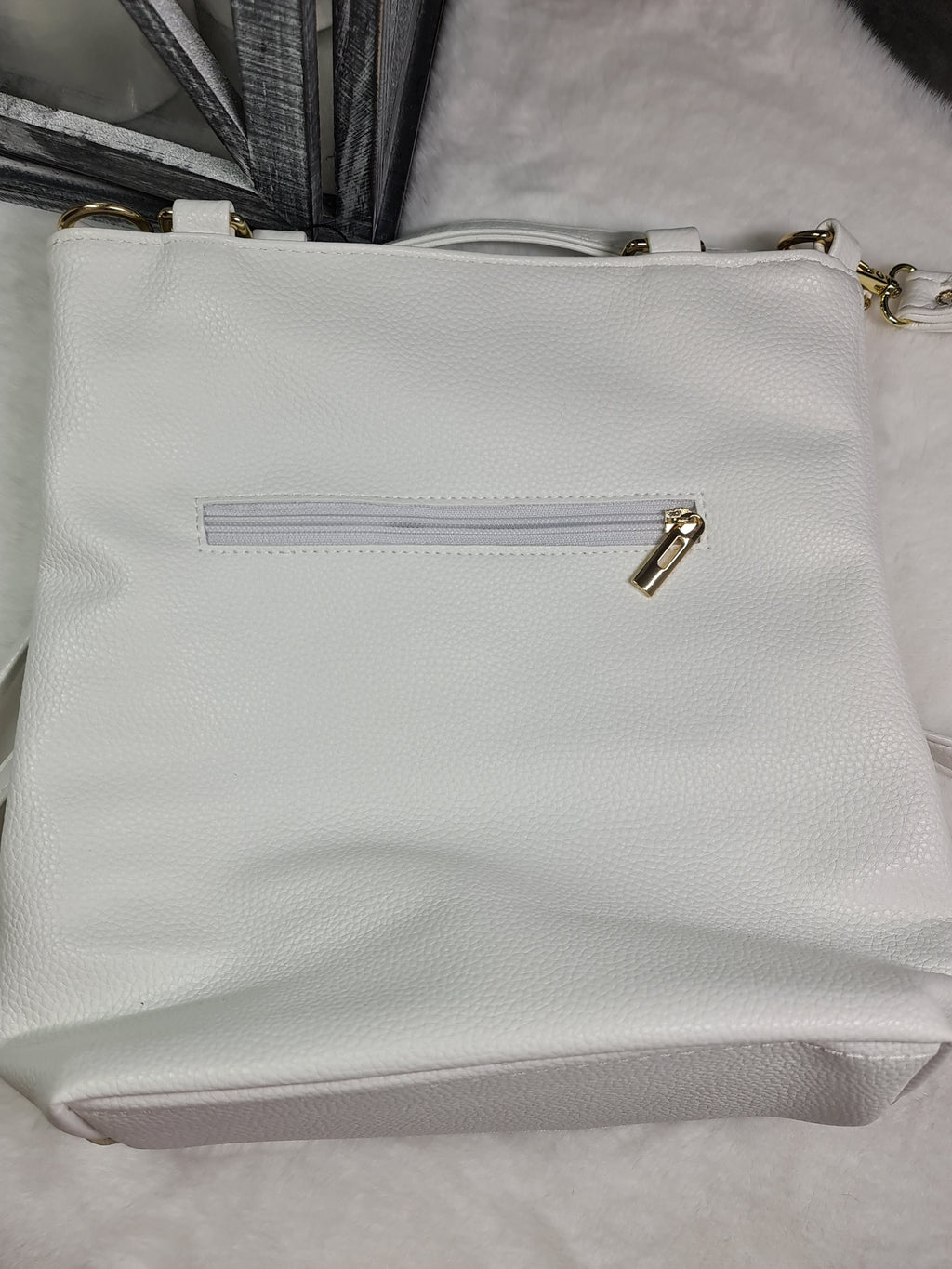 Vittoria Lucca white/beige handbag image 1