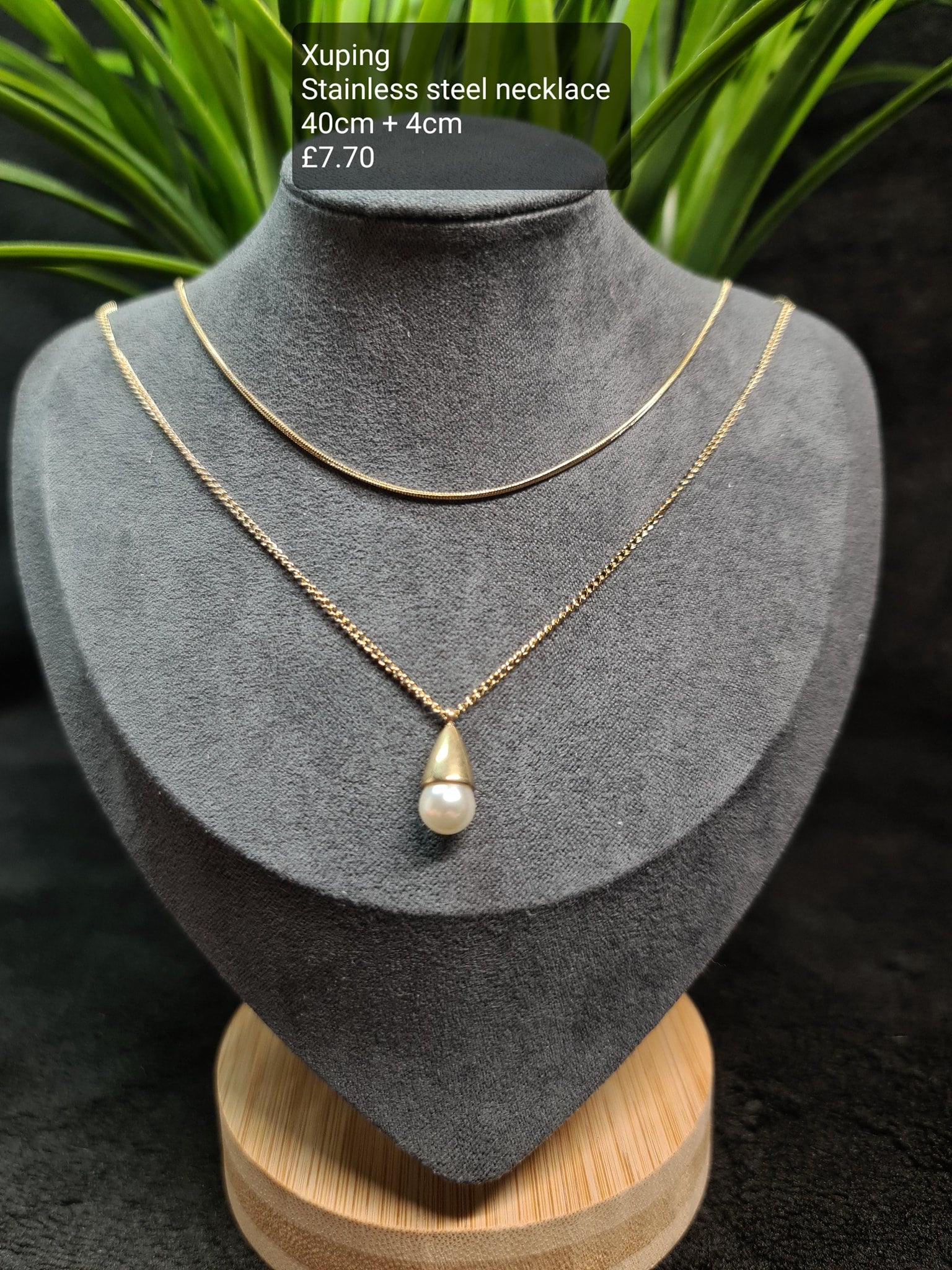 Pearl, double necklace image 0