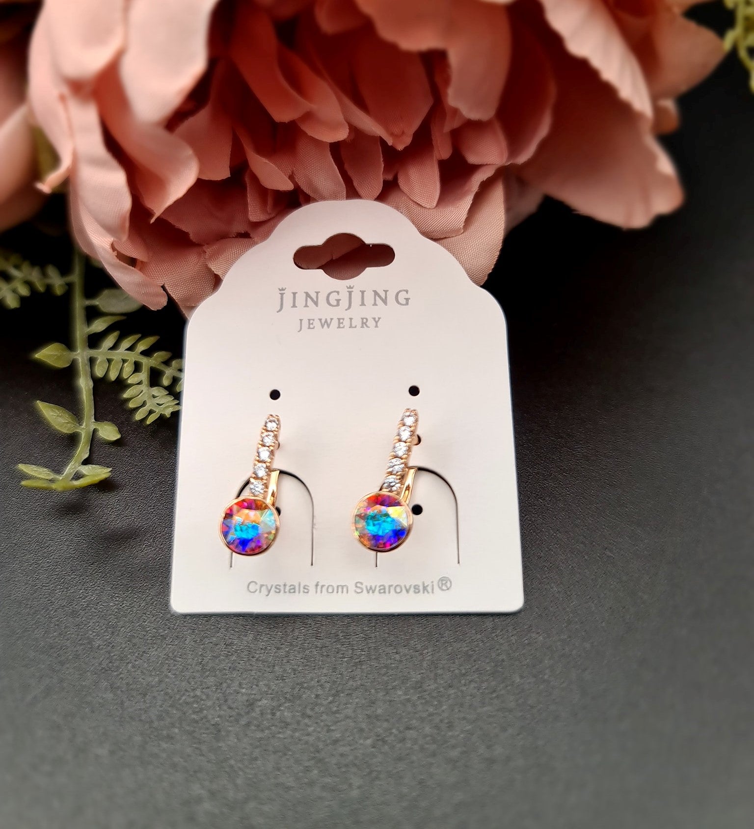 Swarovski crystals earrings image 0