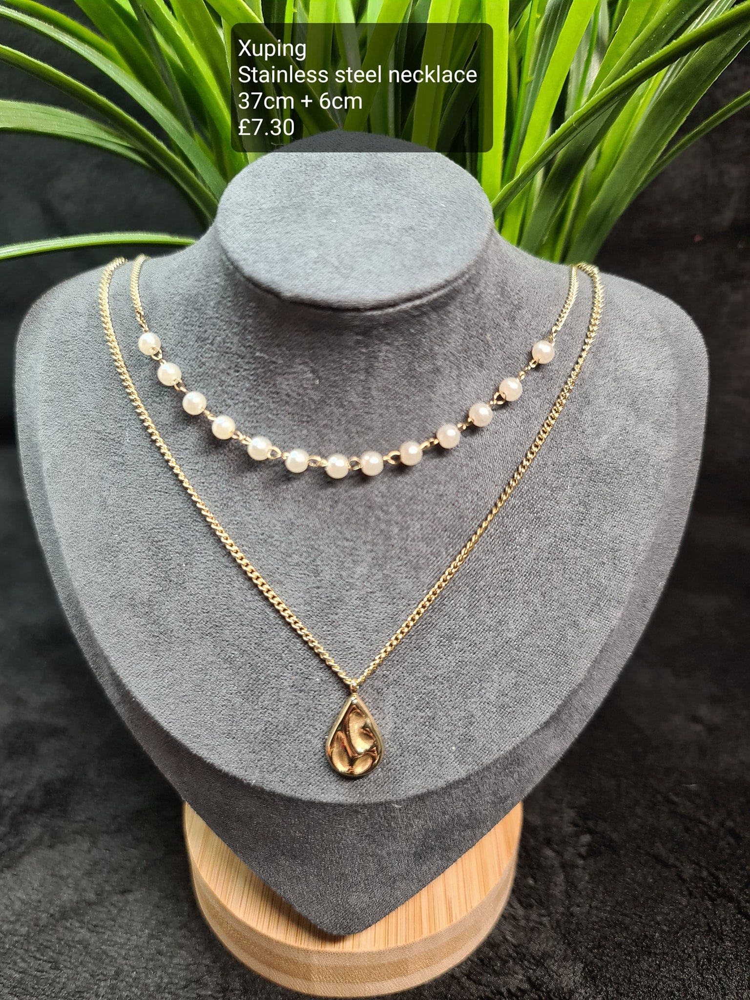 Trendy, double necklace image 0