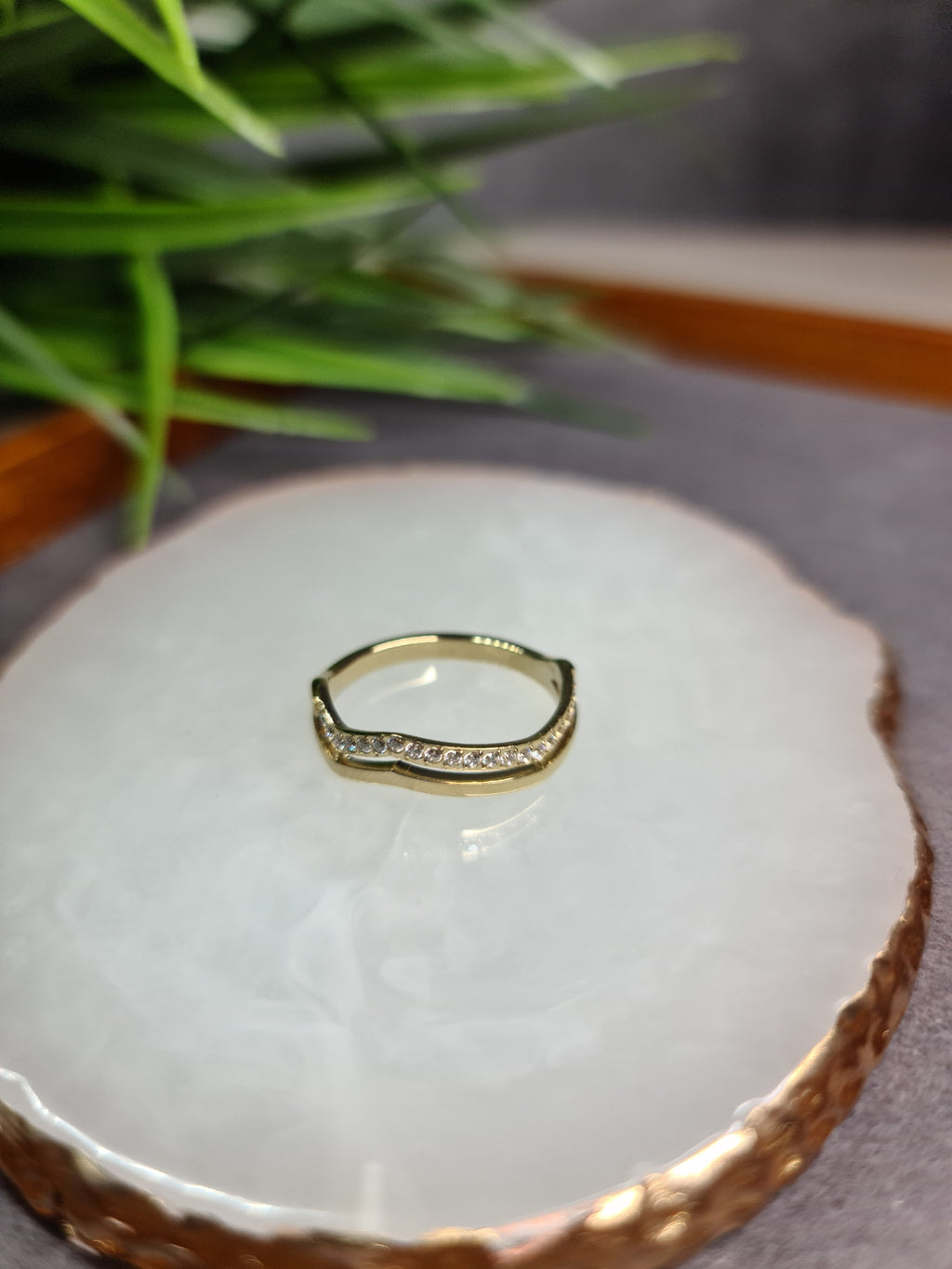 Crown wedding ring image 1