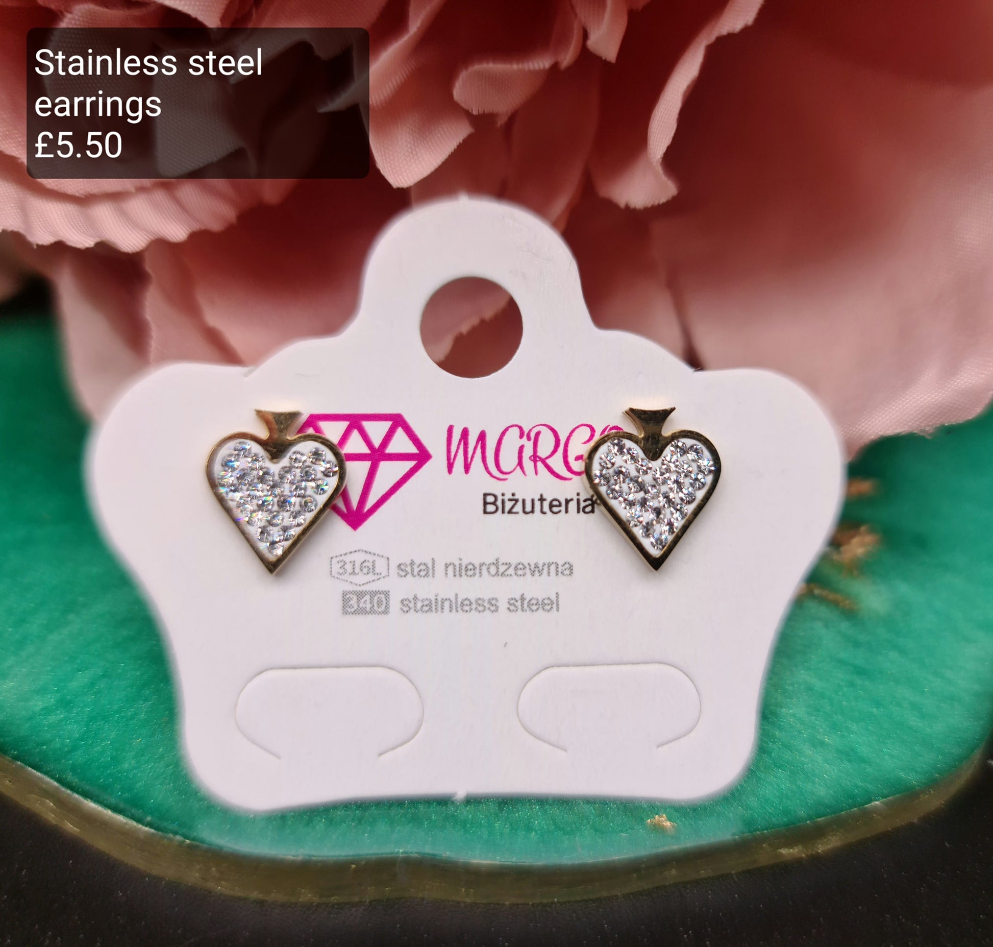 Spades earrings image 0