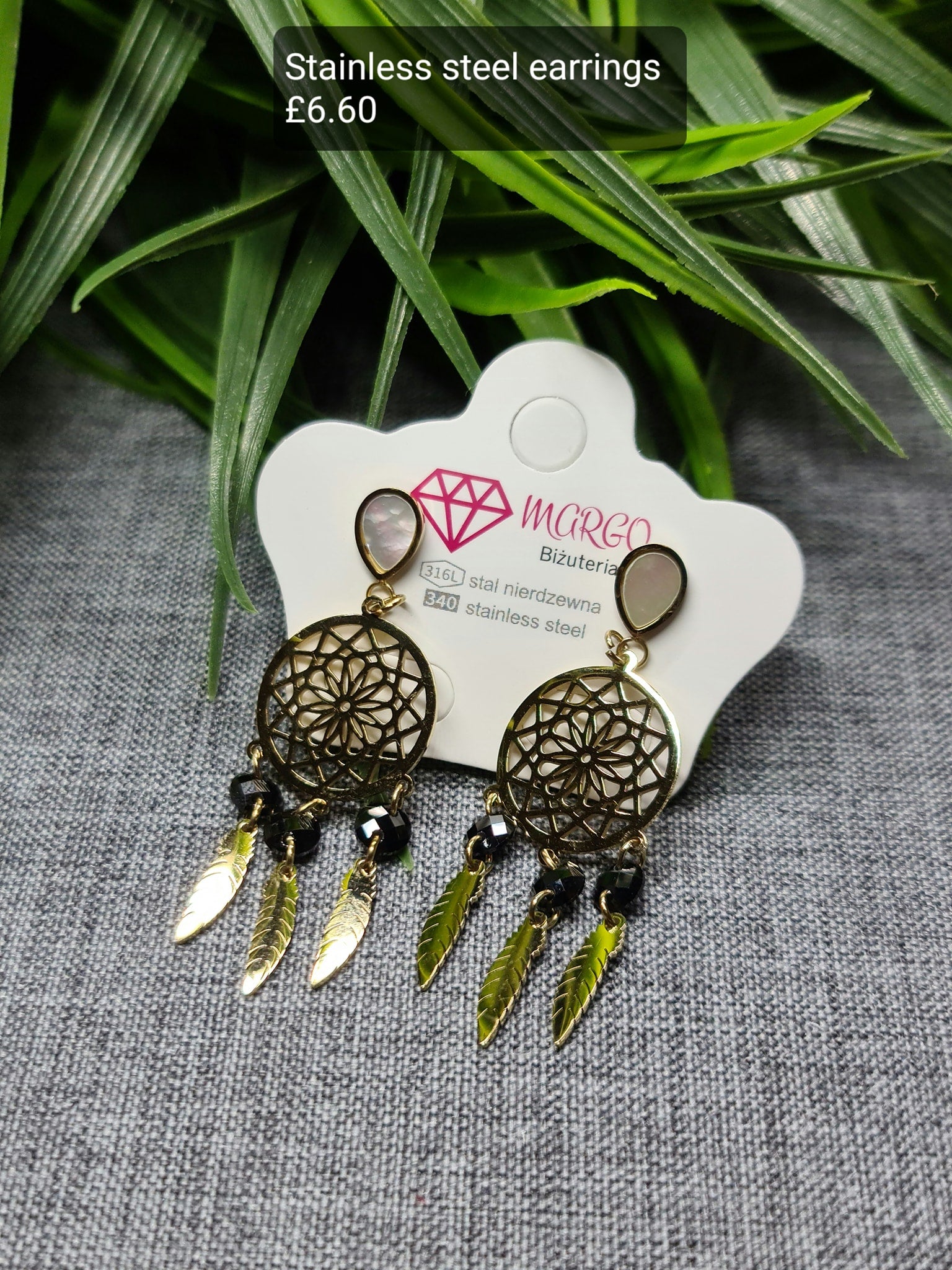 Dreamcatcher earrings image 0