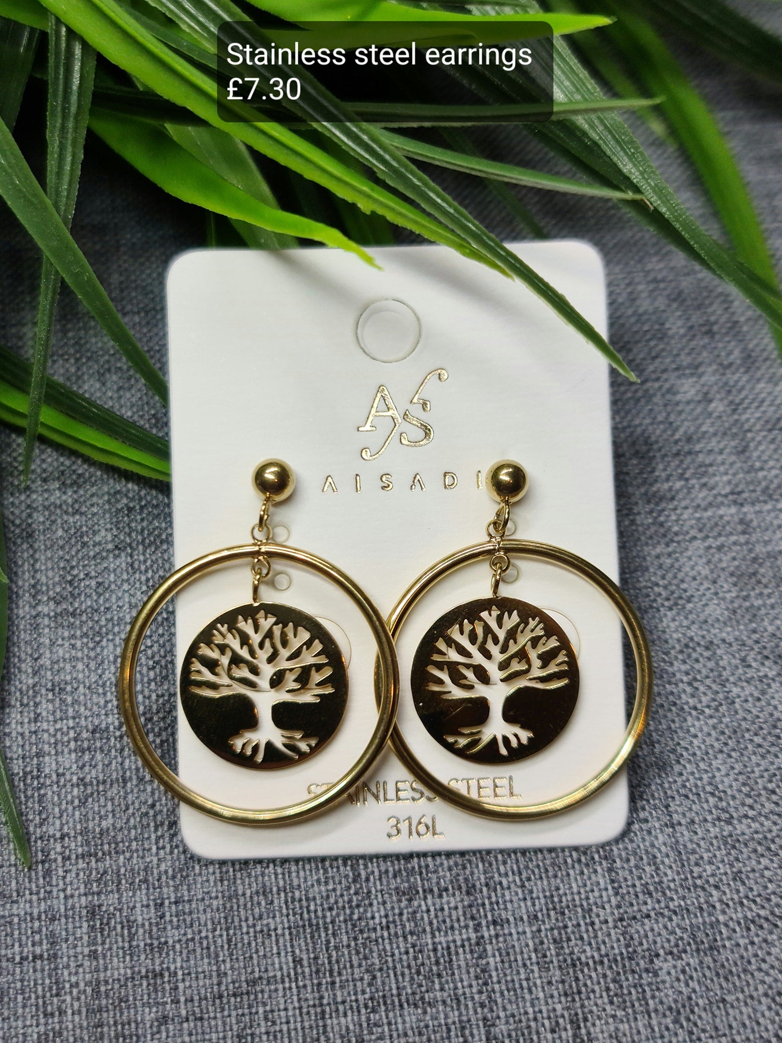 Tree of life earrings image 0