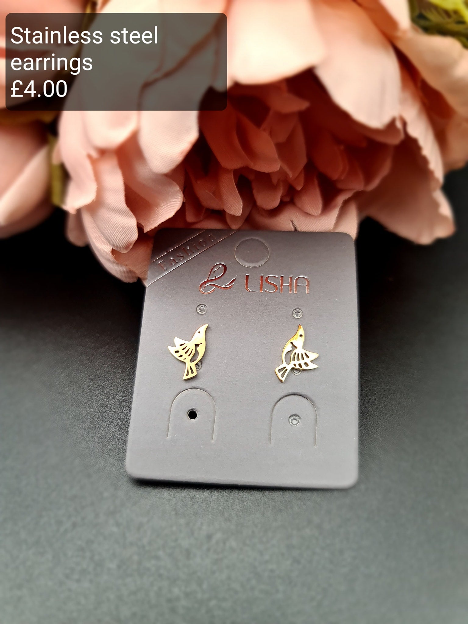 Barn swallow earrings image 0