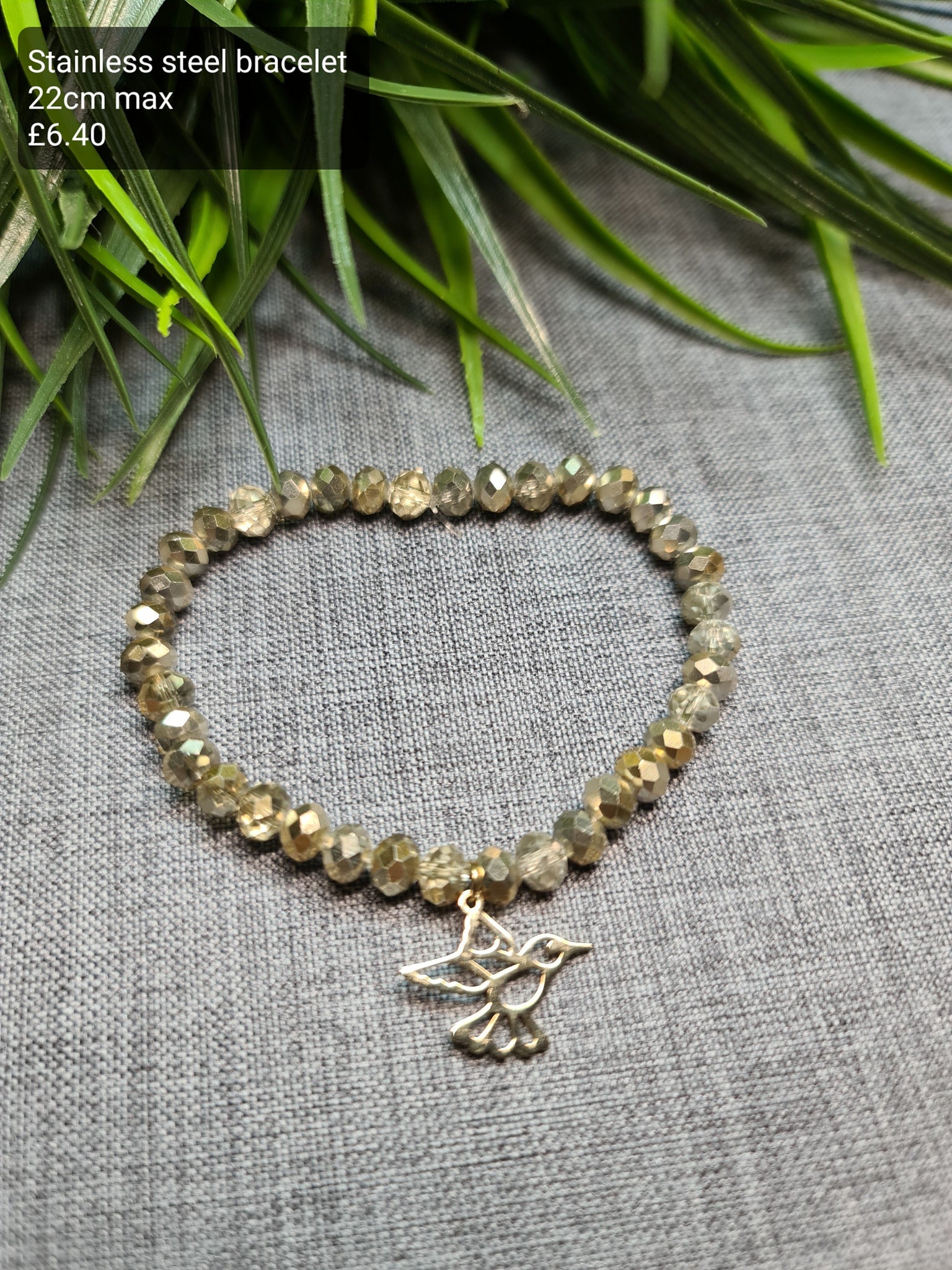 Swallow bird, elastic bracelet image 0