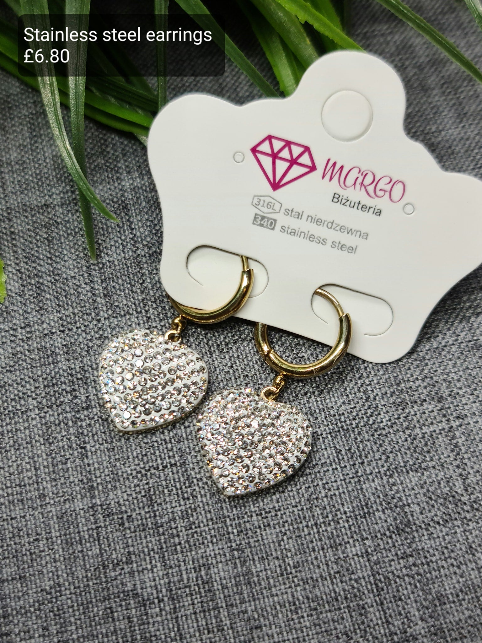Heart earrings image 0