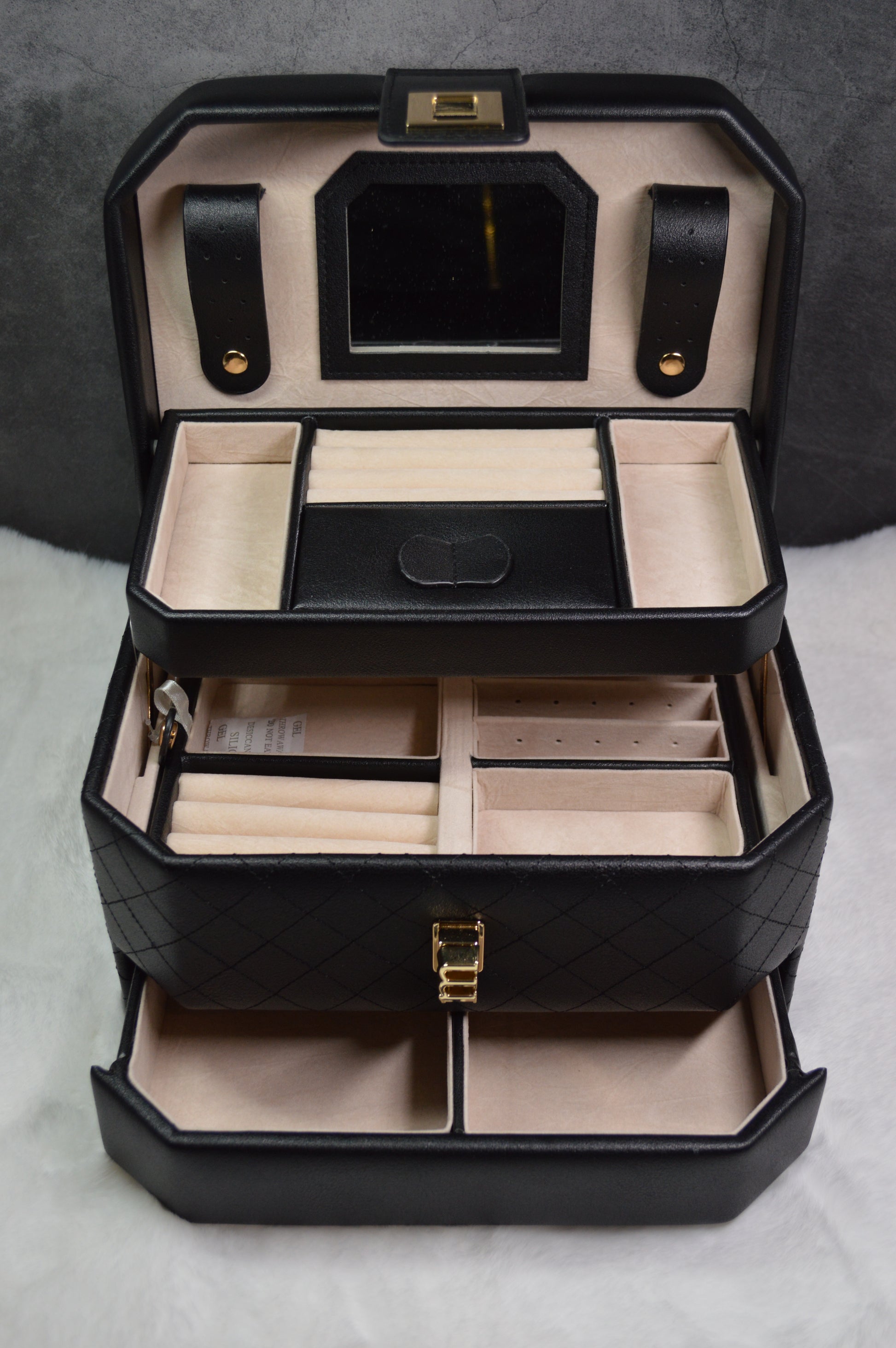 Jewellery box - Monnari - black image 3