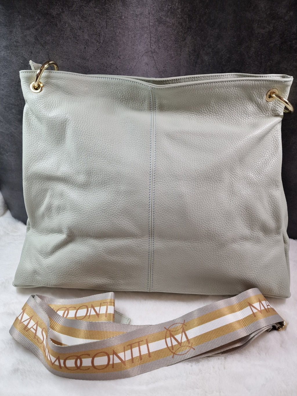 Massimo Contti genuine leather handbag image 1