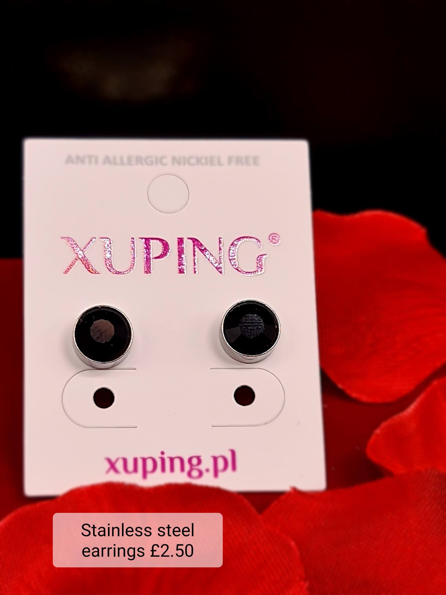 Polished beads earrings image 0