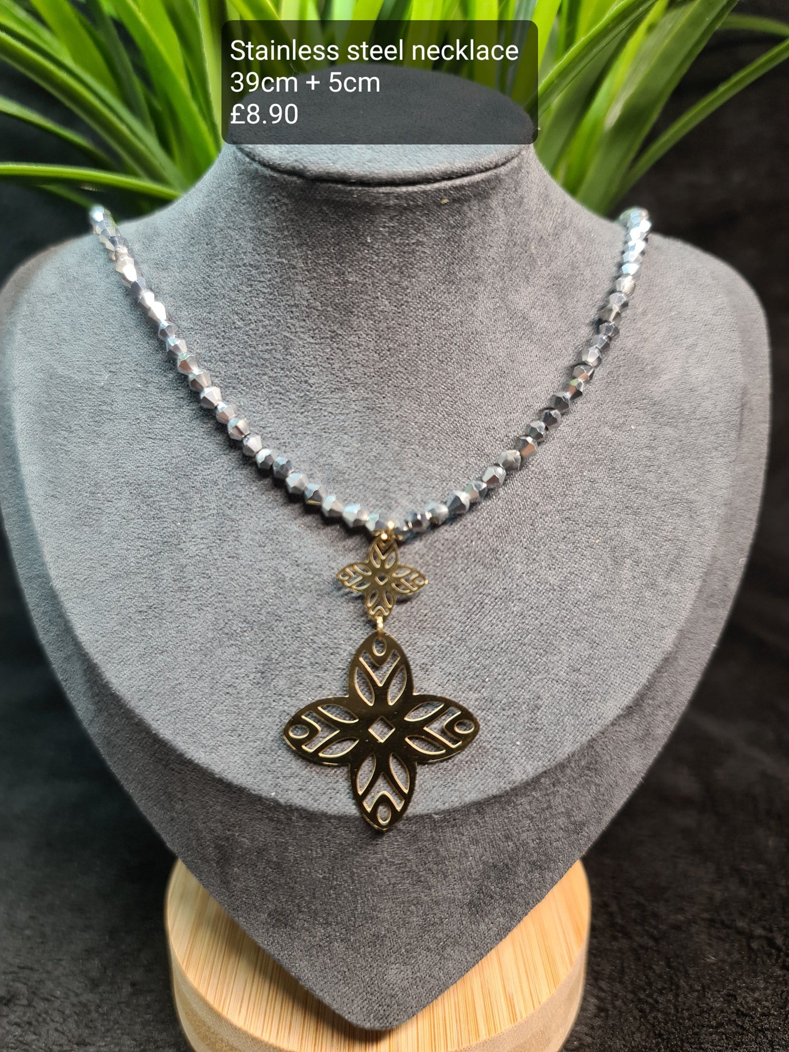 Modern, beads necklace image 0