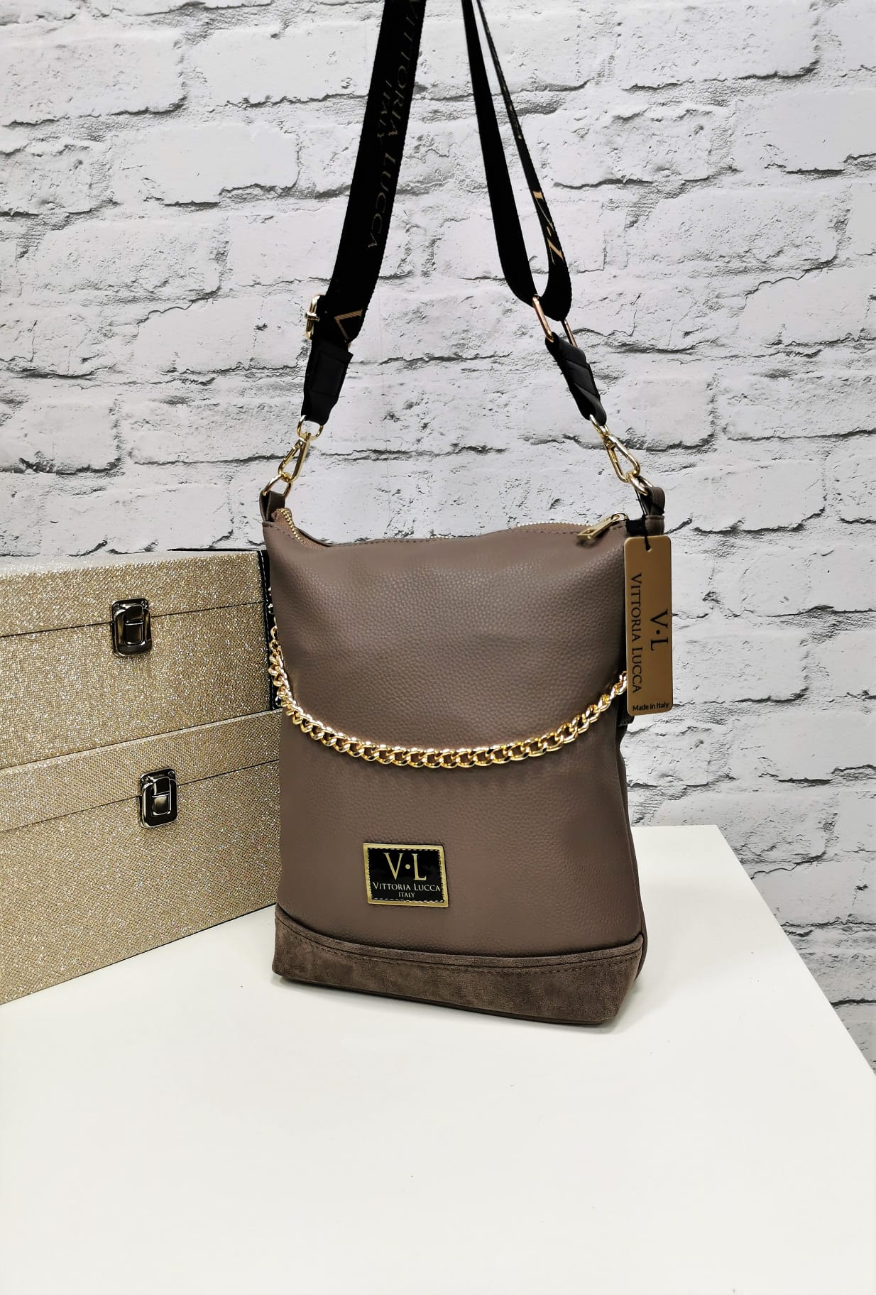 Vittoria Lucca brown bag image 0