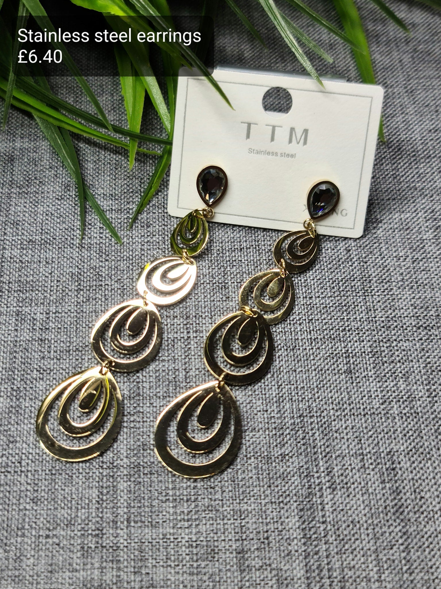 Beautiful drop earrings image 0