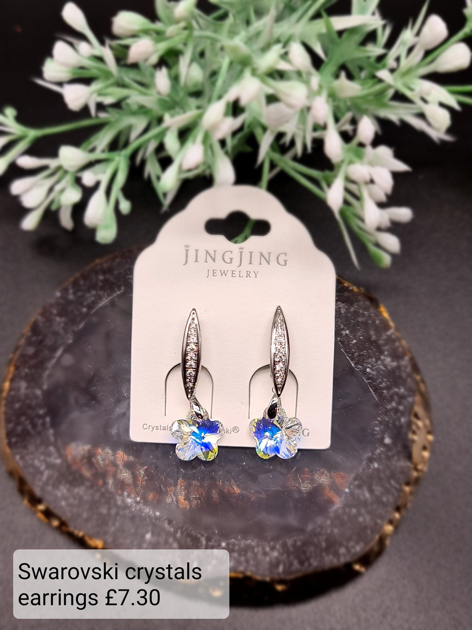 Swarovski crystals earrings image 0