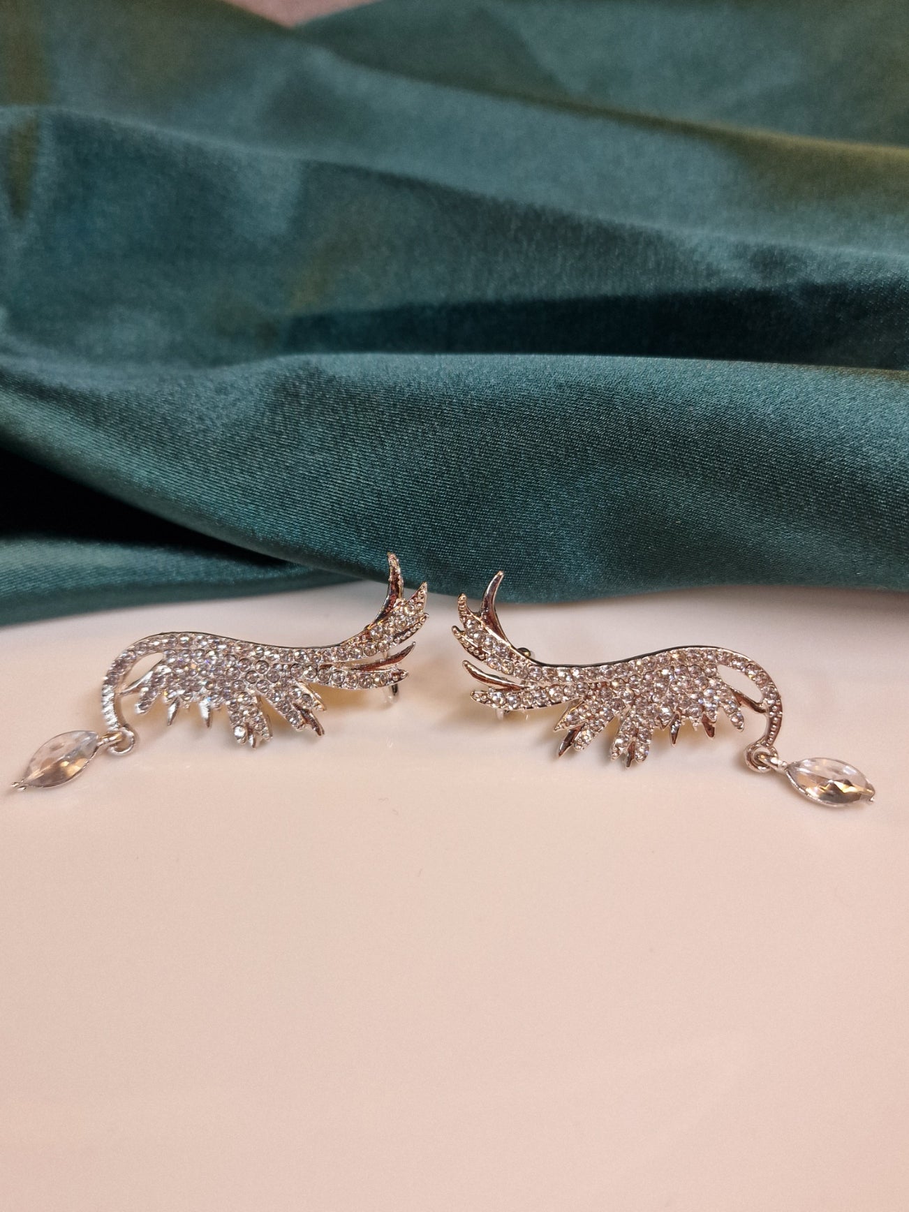 Ear climber, silver image 0