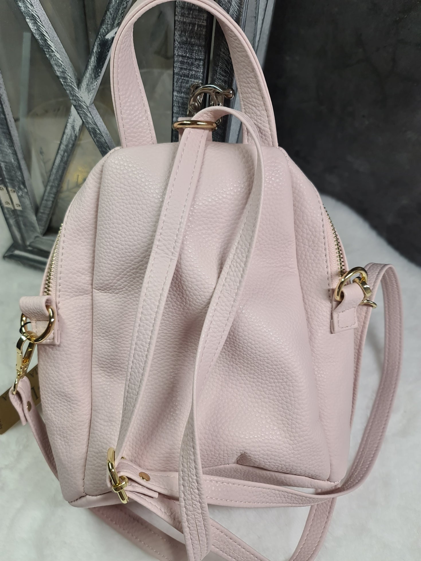 Vittoria Lucca, baby pink, backpack image 2