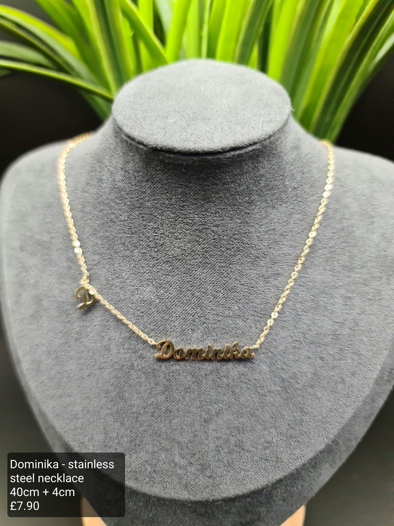 Name necklace - Dominika image 0