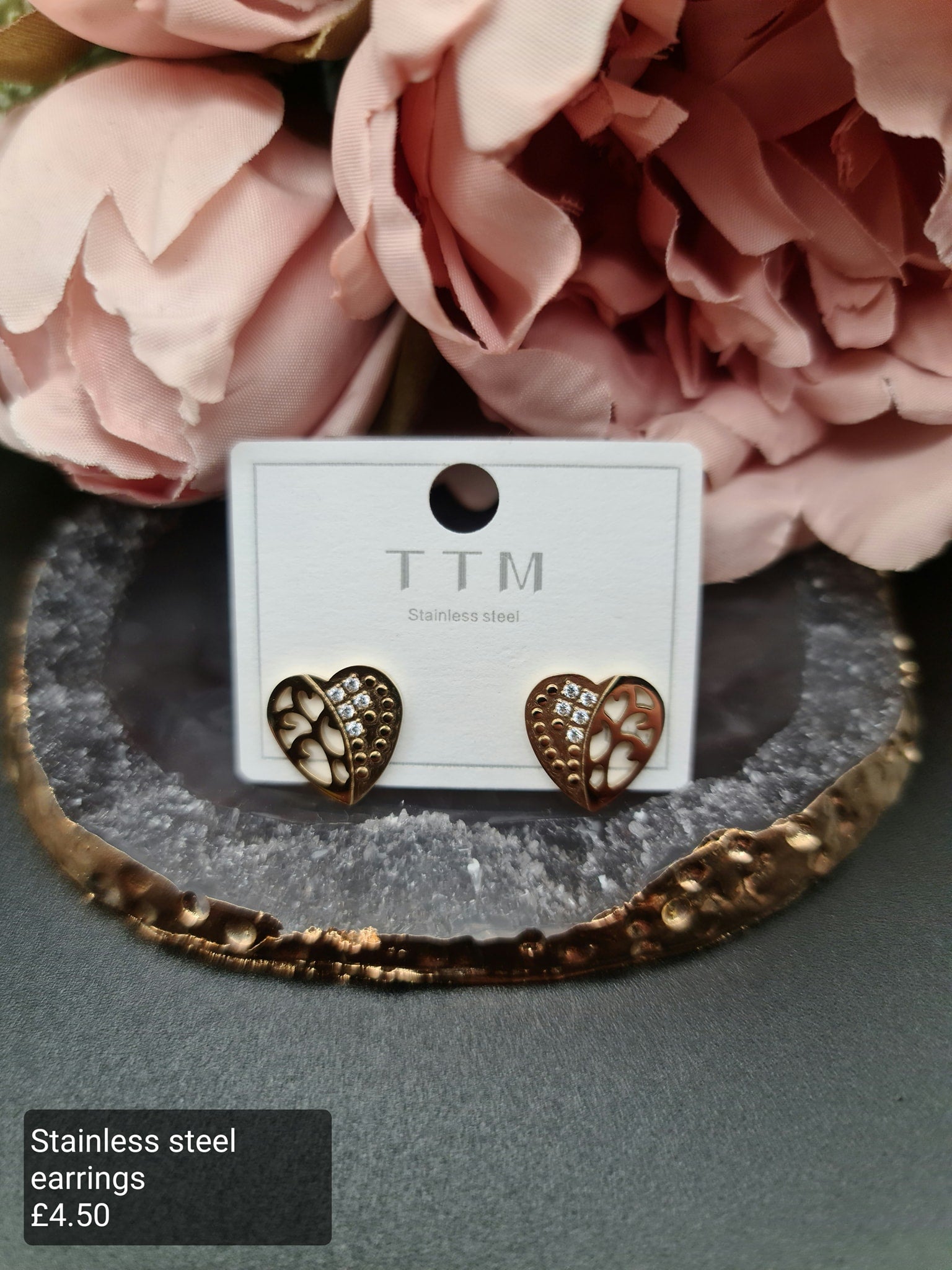 Heart earrings image 0