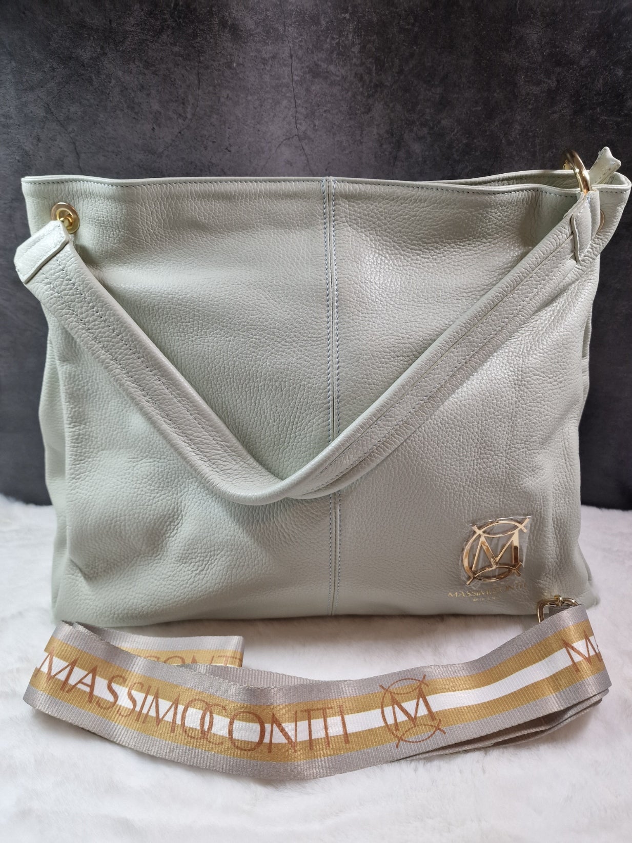 Massimo Contti genuine leather handbag image 0