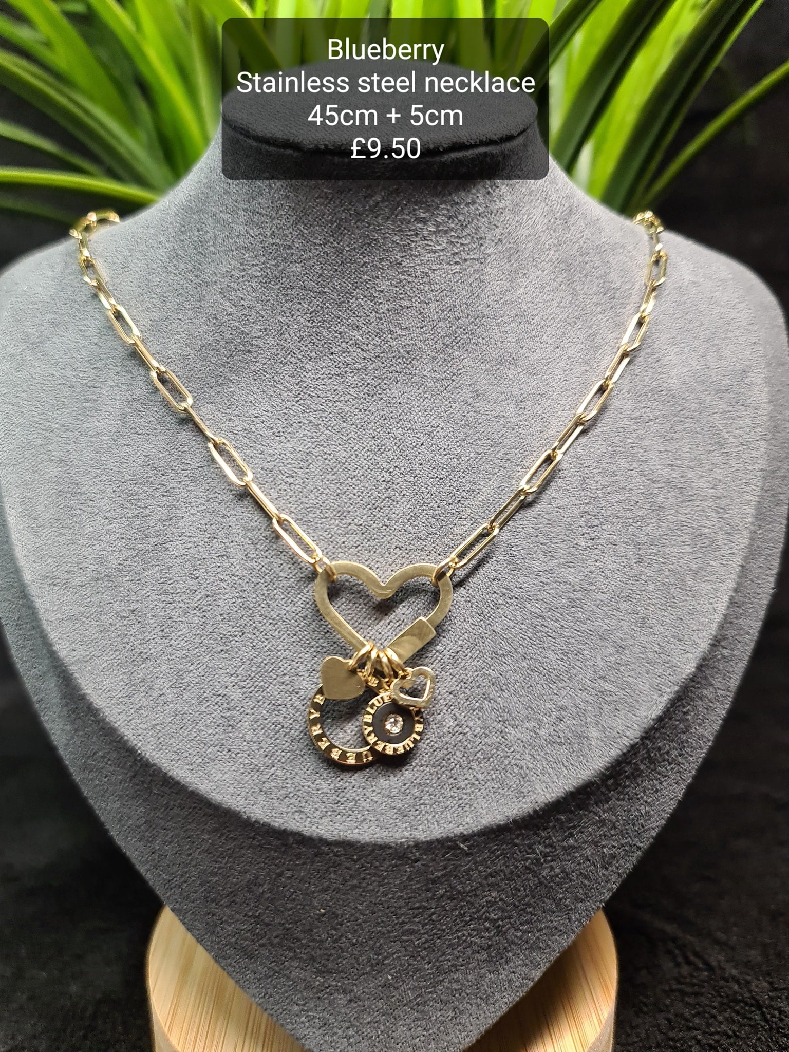 Roman numbers necklace image 0