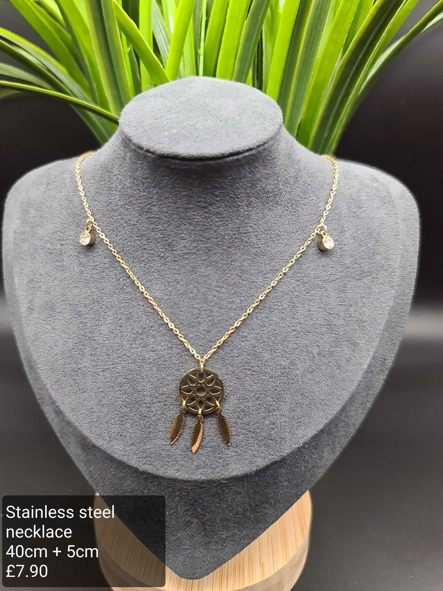 Dream catcher necklace image 0