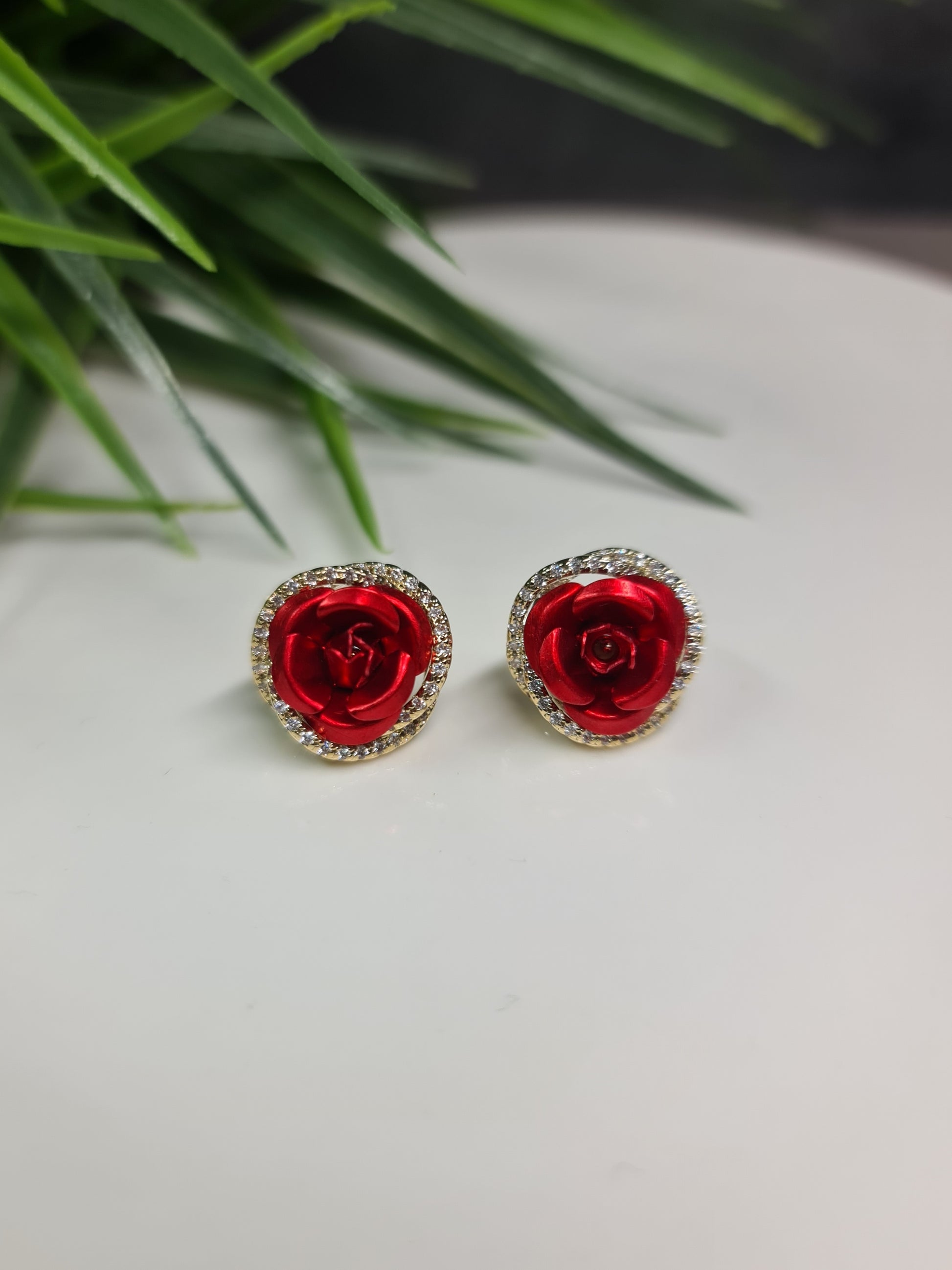 Rose earrings image 0