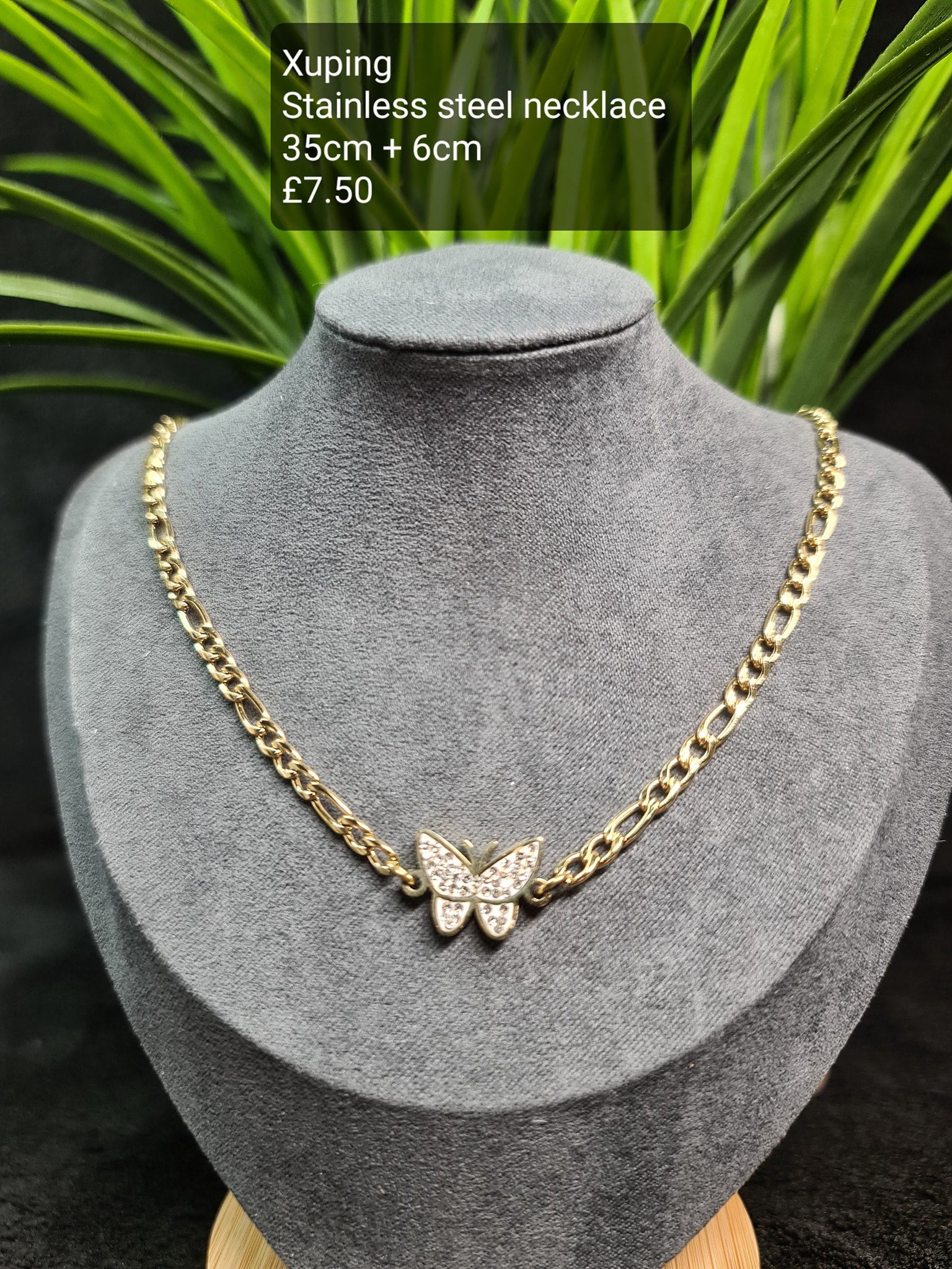 Butterfly necklace image 0