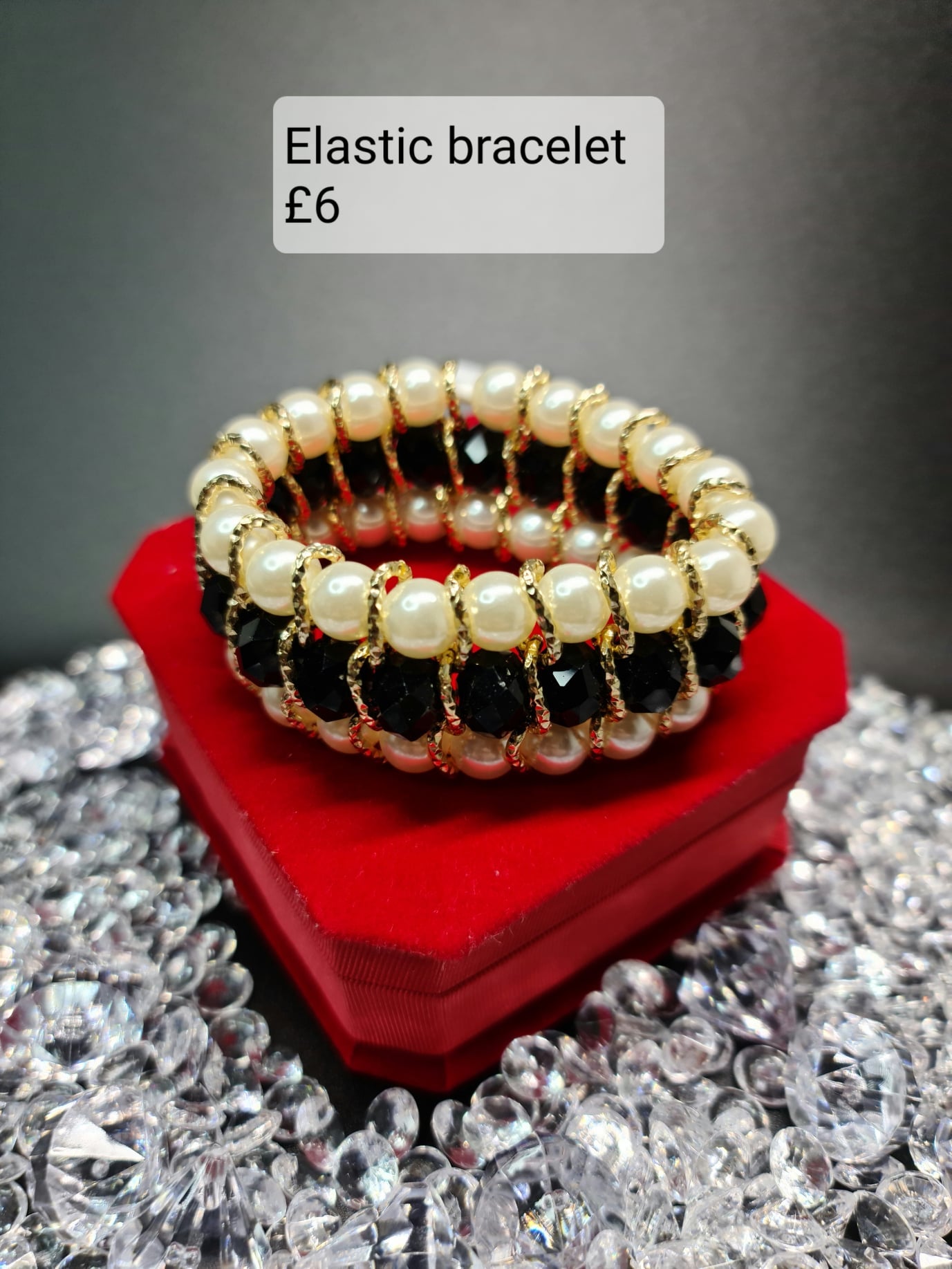 Pearls, elastic bracelet image 0