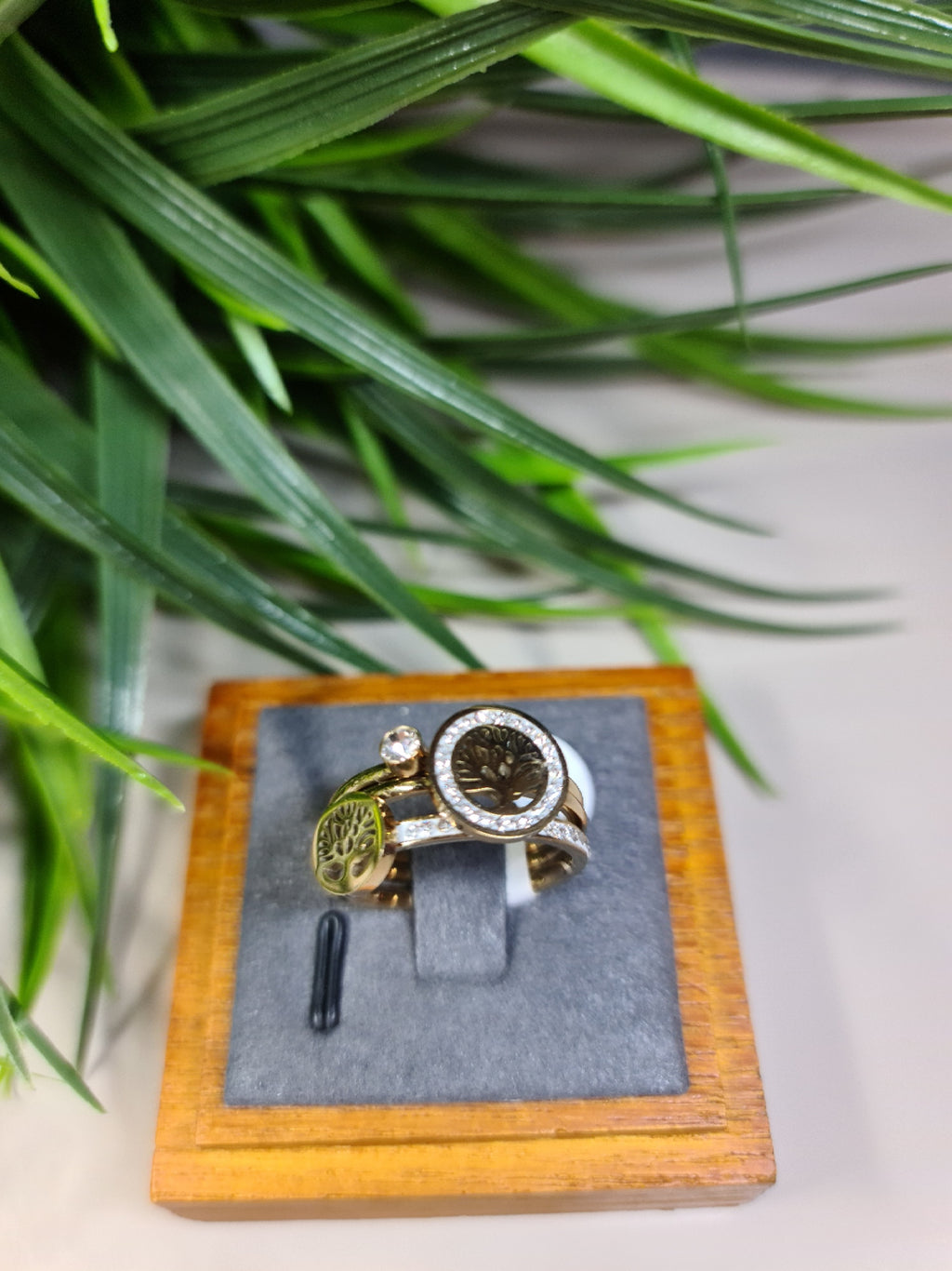 Tree of life - triple ring image 0