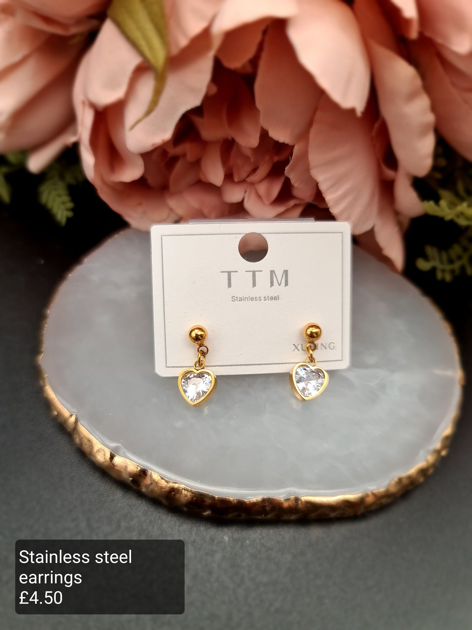 Heart earrings image 0