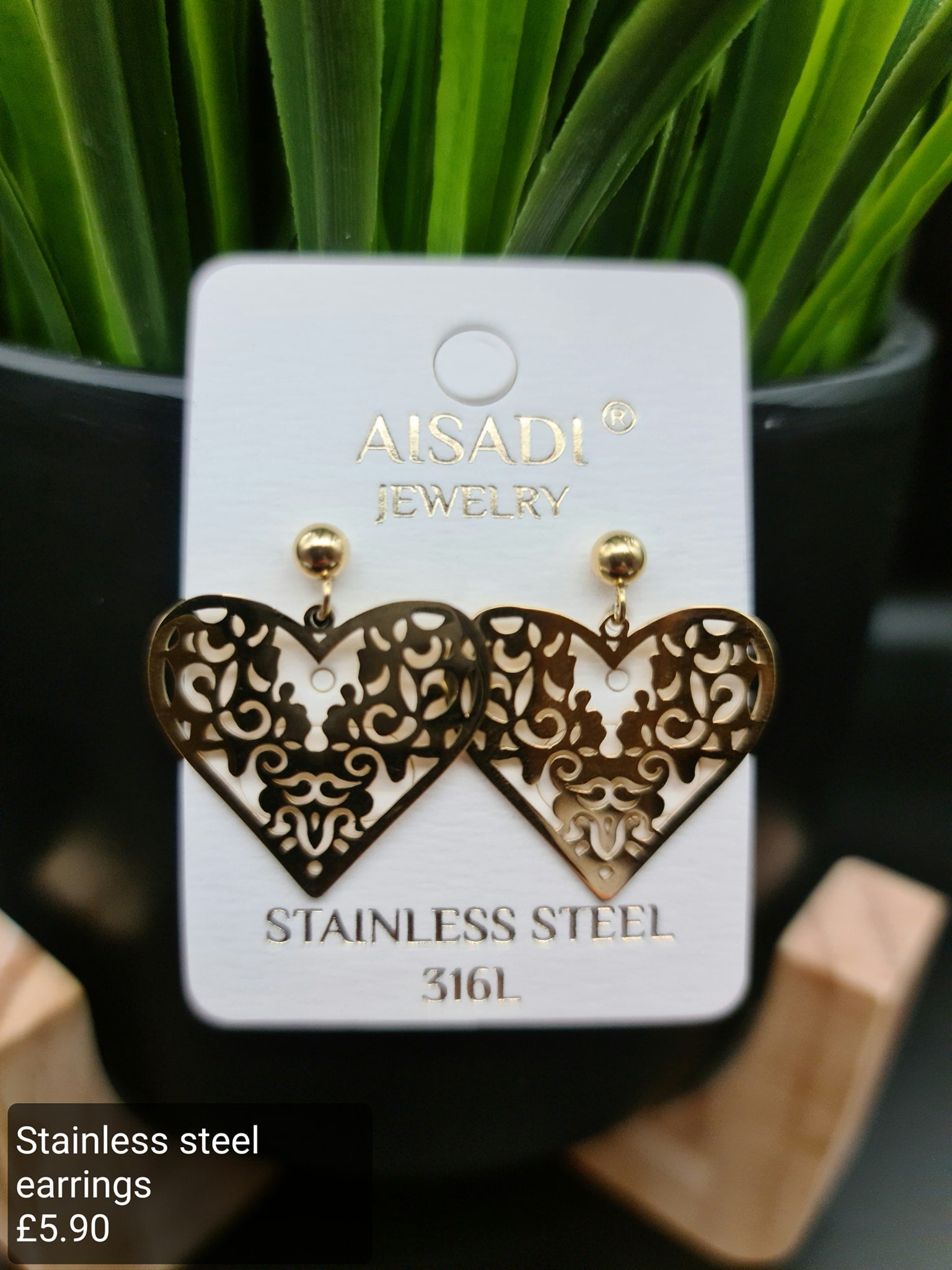 Heart earrings image 0